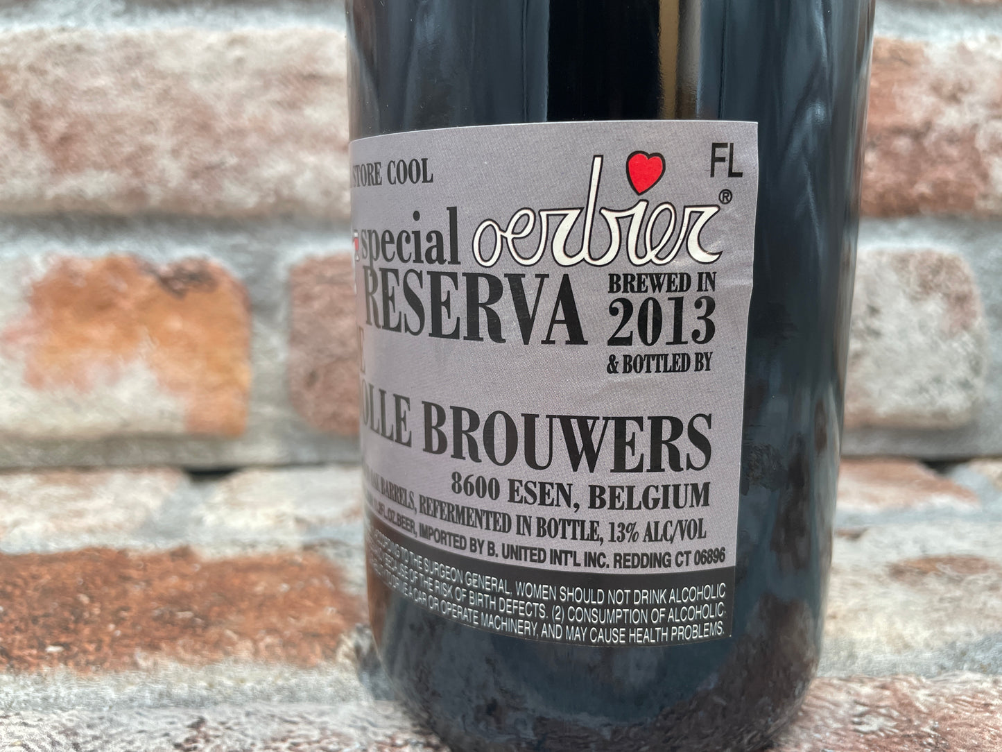 De Dolle Brouwers Oerbier Special Reserva 2013 Sour - 75 CL