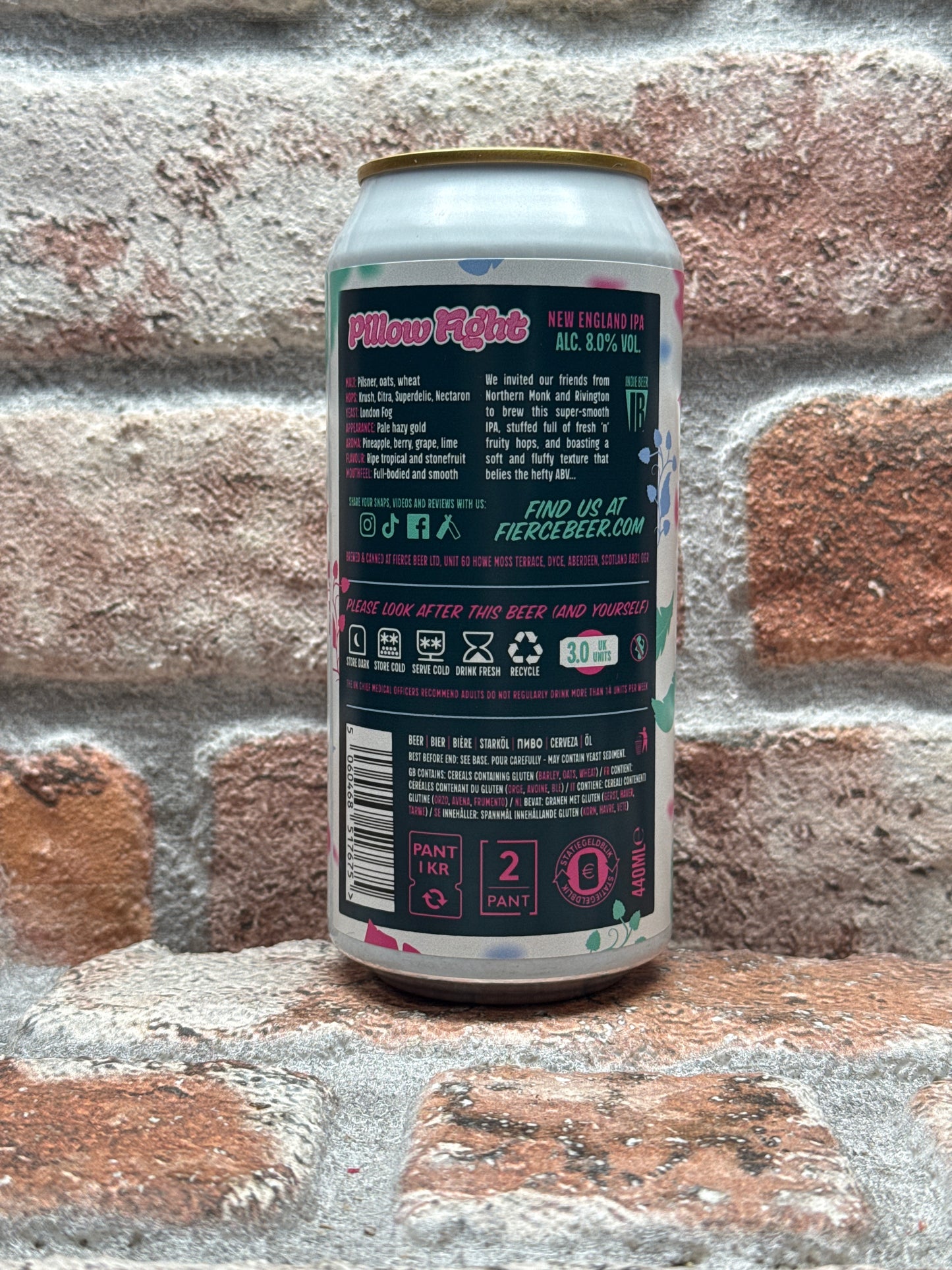 Fierce Beer Pillow Fight IPA - 44 CL