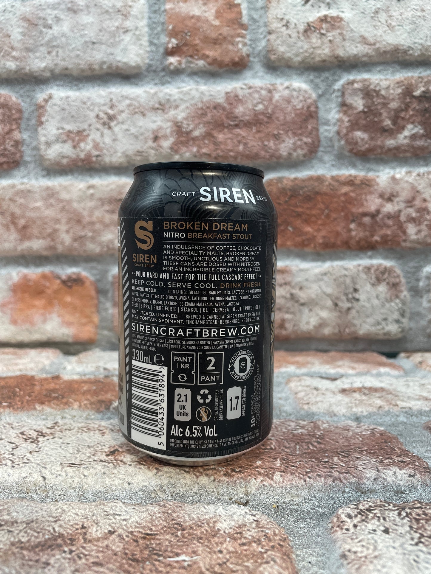 Siren Broken Dream Stout - 33 CL