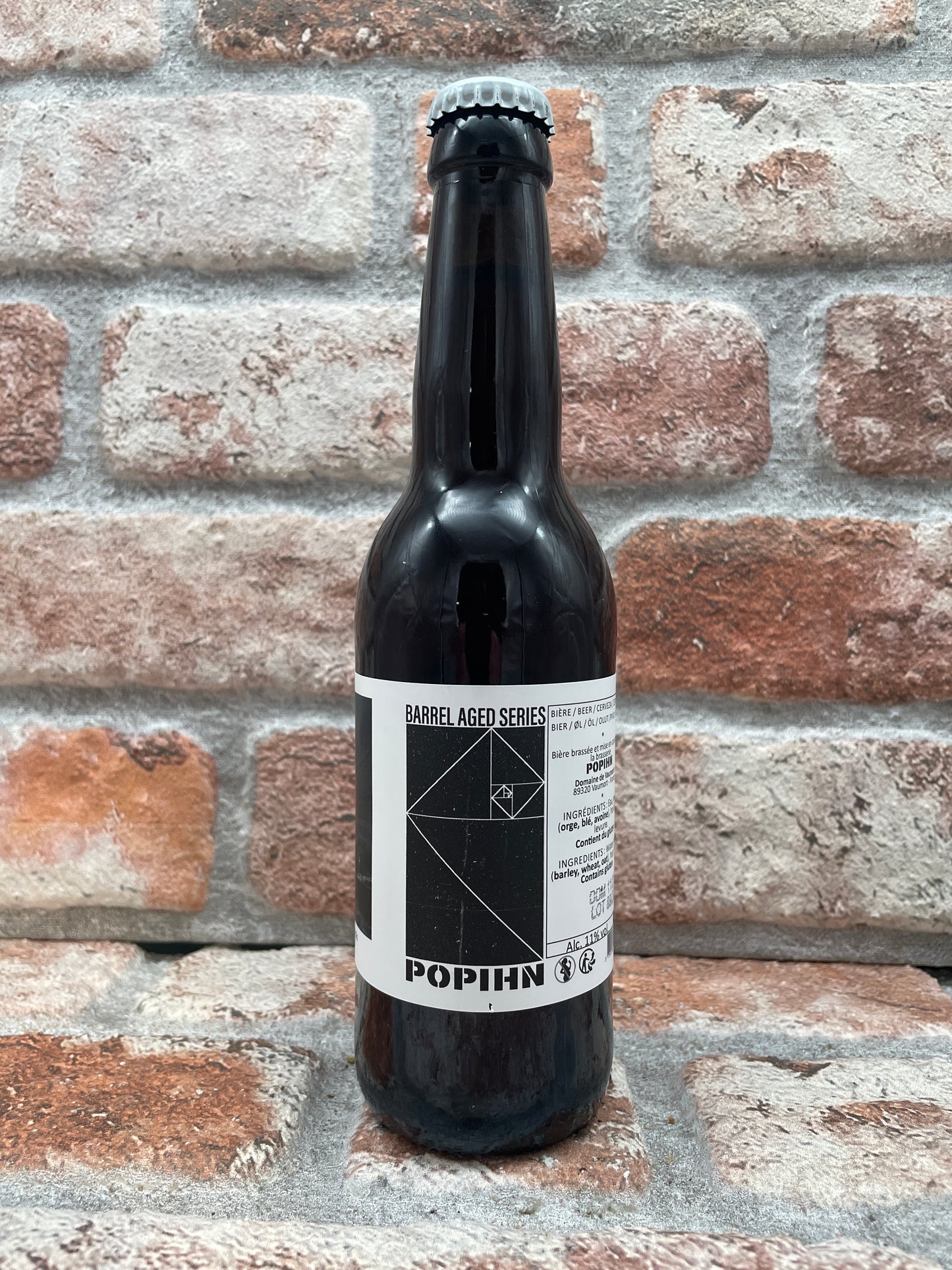 Popihn Barley W. - Irish Whiskey BA 16 Mois Barleywine - 33 CL