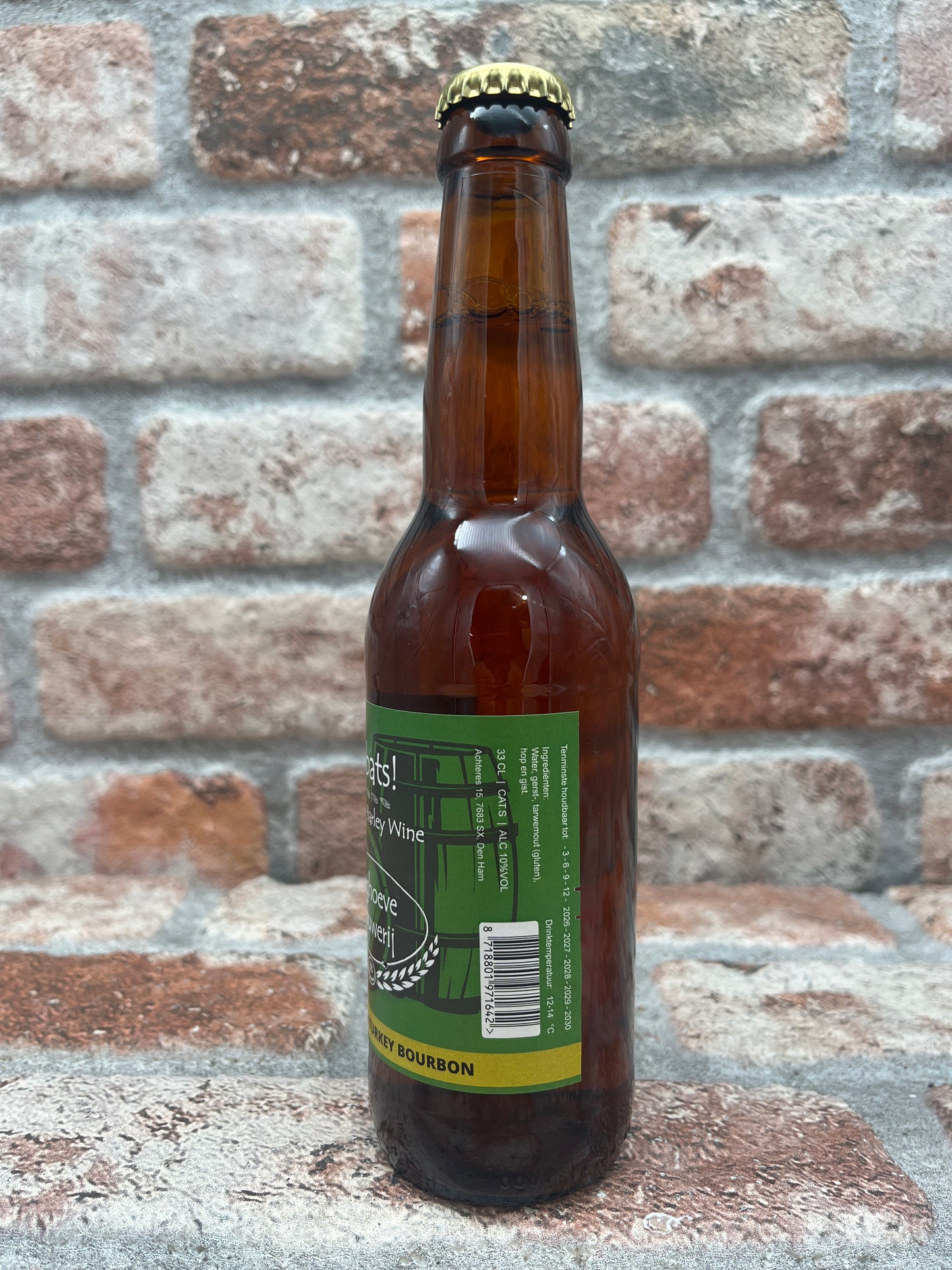 Berghoeve Vat#74 Klabats! Barrel Aged Wild Turkey Bourbon Barleywine - 33 CL