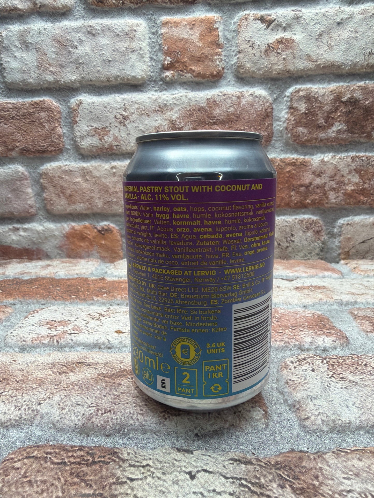 Lervig Lervig Sweet Tooth Stout - 33 CL