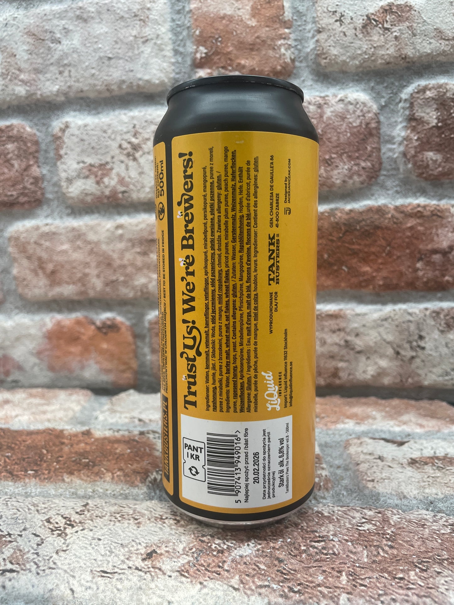 Tank Busters Beekeeper Vol 8 Sour - 50 CL