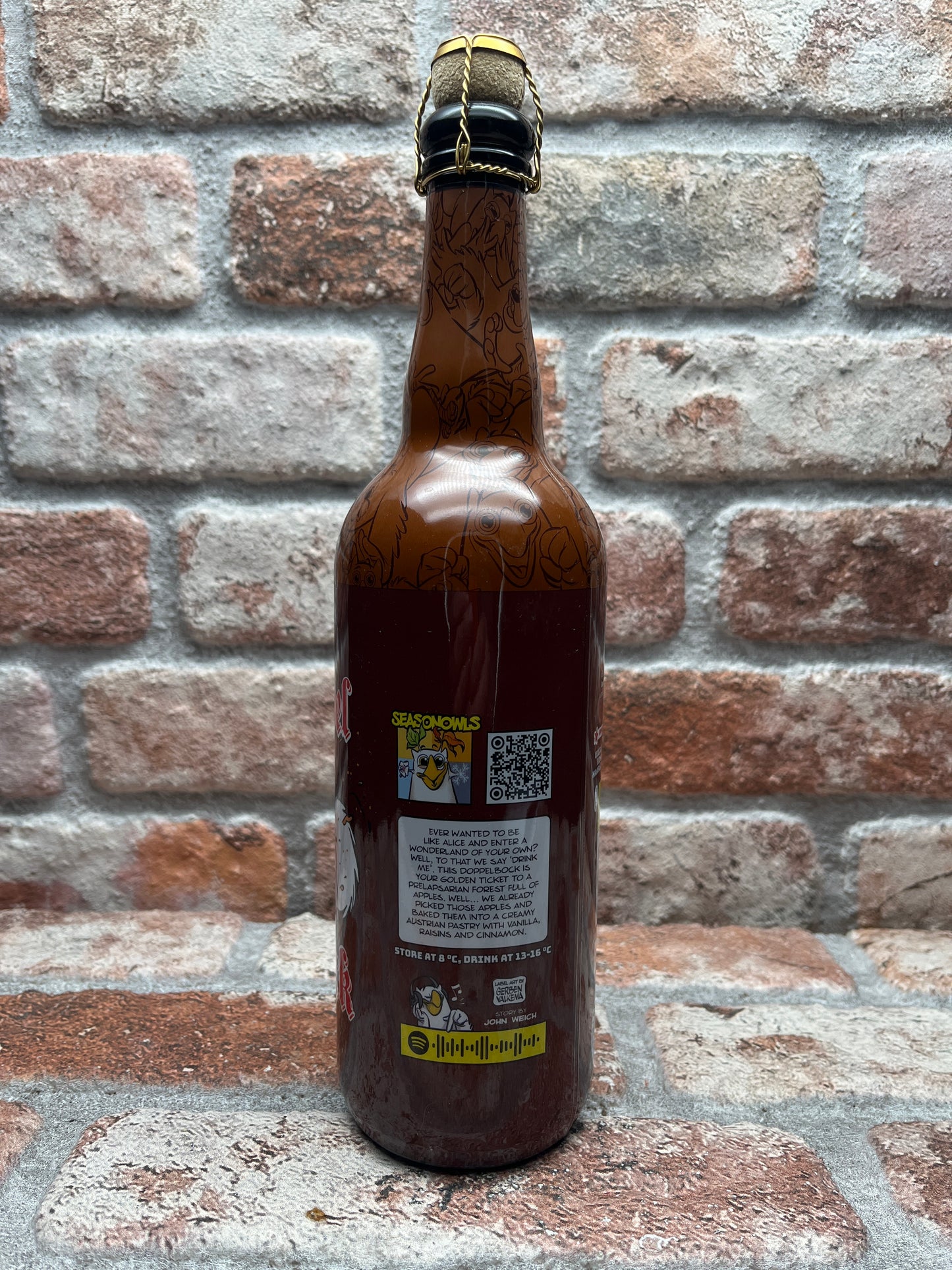 Uiltje Brewing Company Apfelstrudel Doppelbock Bock - 75 CL