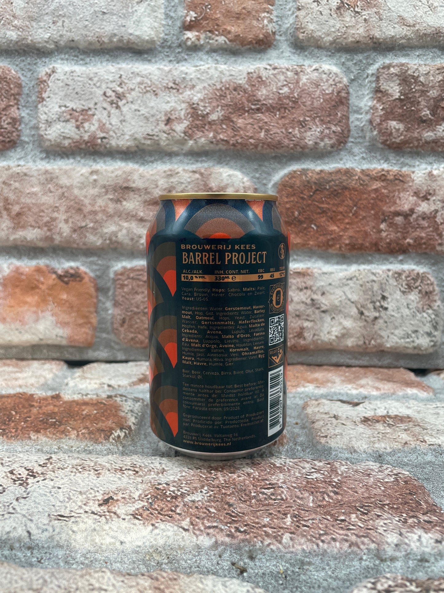 Brouwerij Kees Barrel Project St. Brandarius 2024 Stout - 33 CL