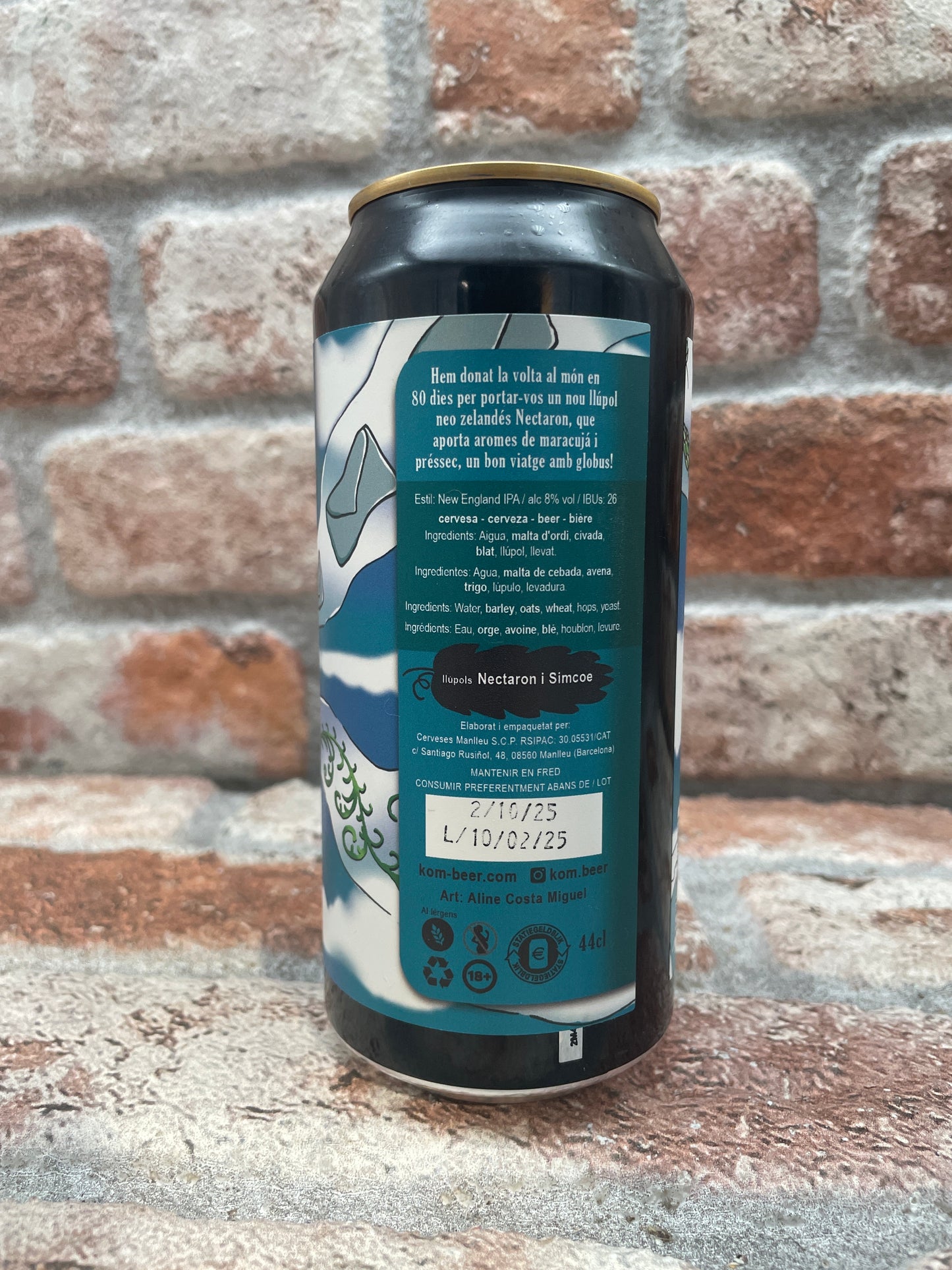 KOM Beer Rigodon NEIPA - 44 CL