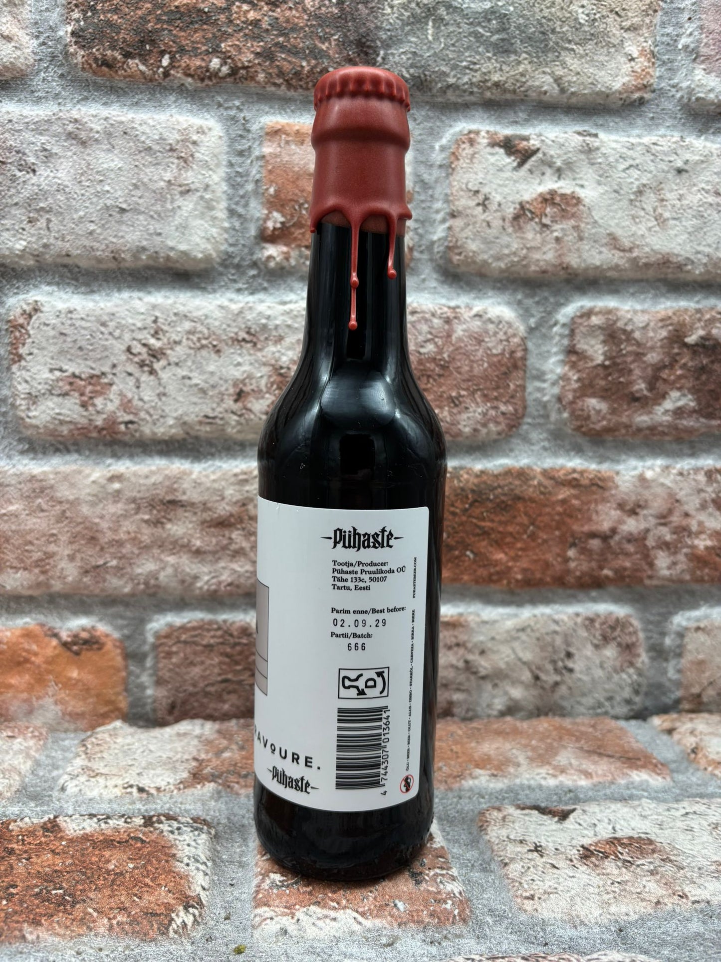 Pühaste Ankou Whiskey BA collab Braboure (Silver Series) Stout - 33 CL