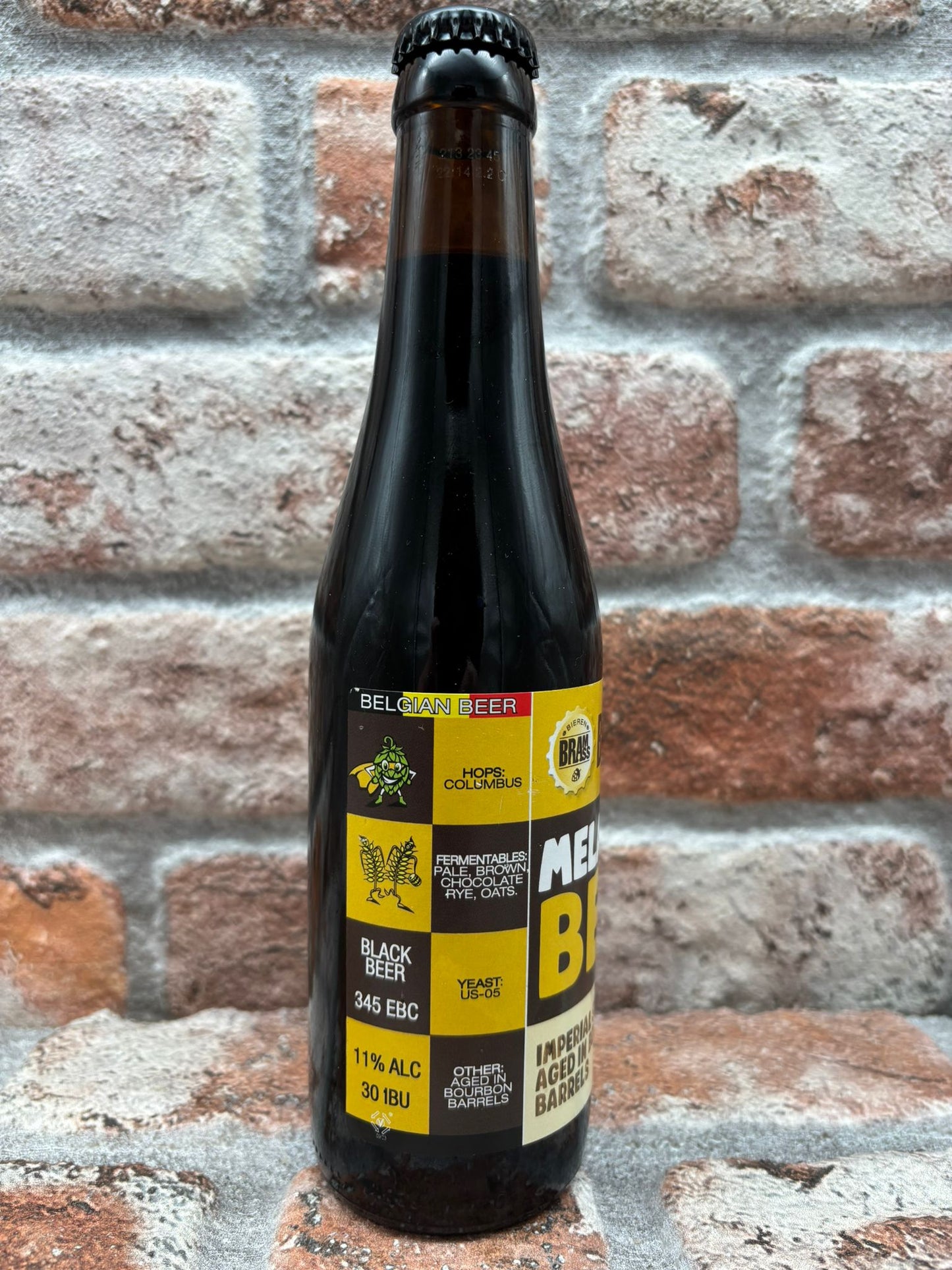 BramBrass Melancholy Beast - Imperial Stout Bourbon BA Stout - 33 CL