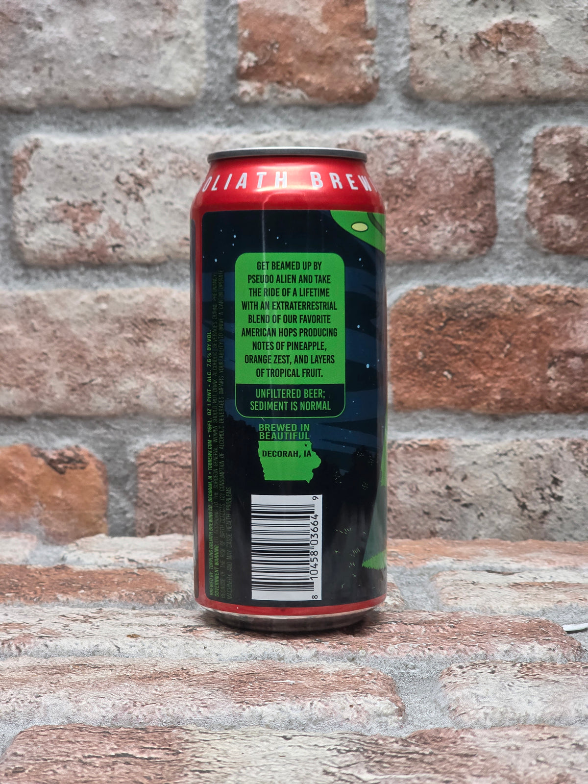 Toppling Goliath Brewing Co. Pseudo Alien IPA - 47.3 CL (1 pint)