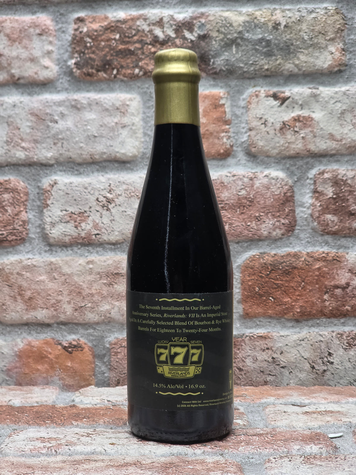 Riverlands Brewing Company Riverlands VII Barrel Aged Imperial Stout - 50 CL