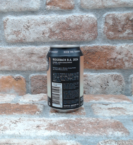 Frontal Ridgeback BA 2024 Barleywine - 33 CL