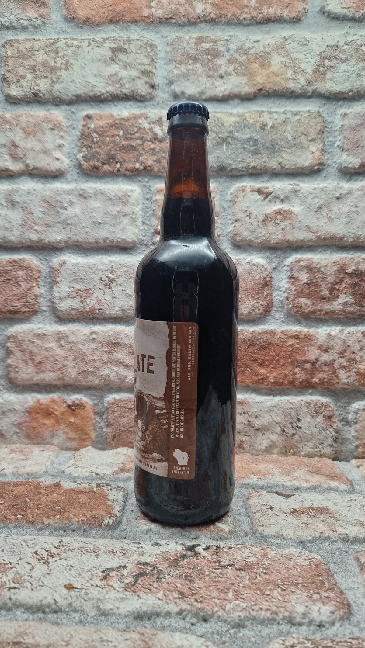 Central Waters Brewing Company Brewer's Reserve Rye Barrel Chocolate Porter - 75 CL