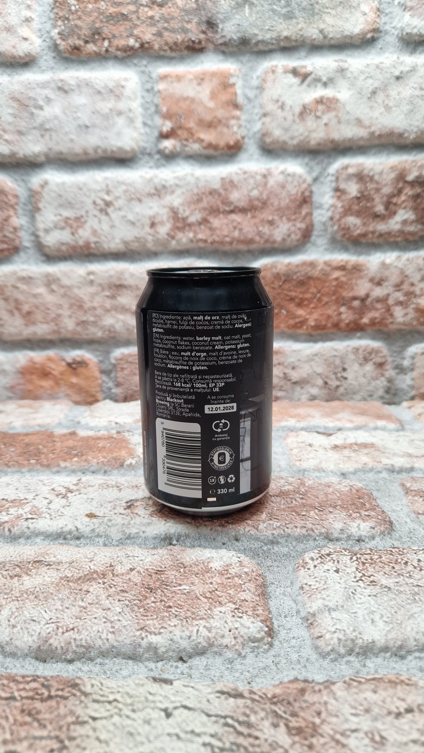 Blackout Brewing Coconut Affliction Stout - 33 CL