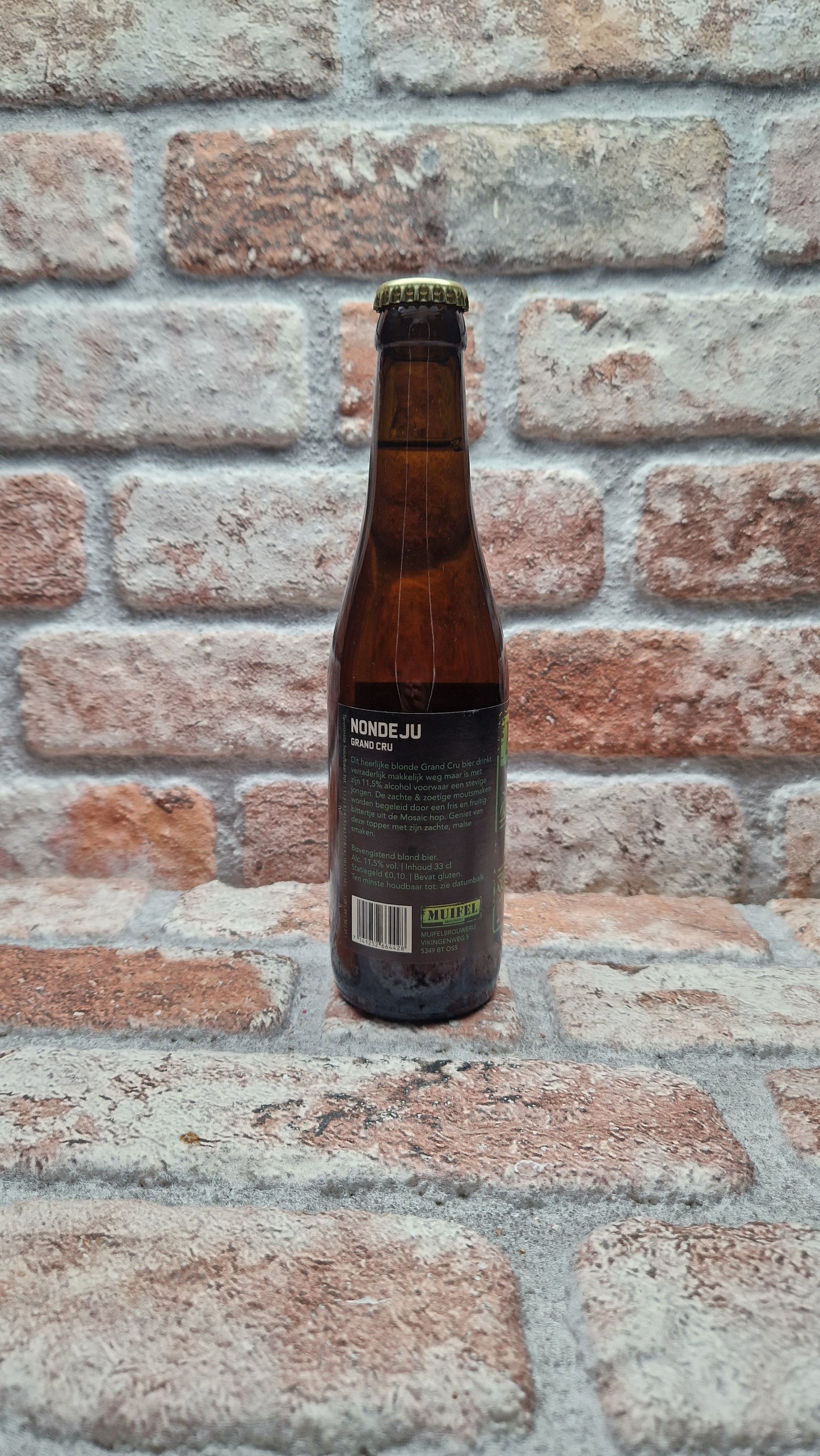 Muifelbrouwerij Nondeju Grand Cru Blond - 33 CL