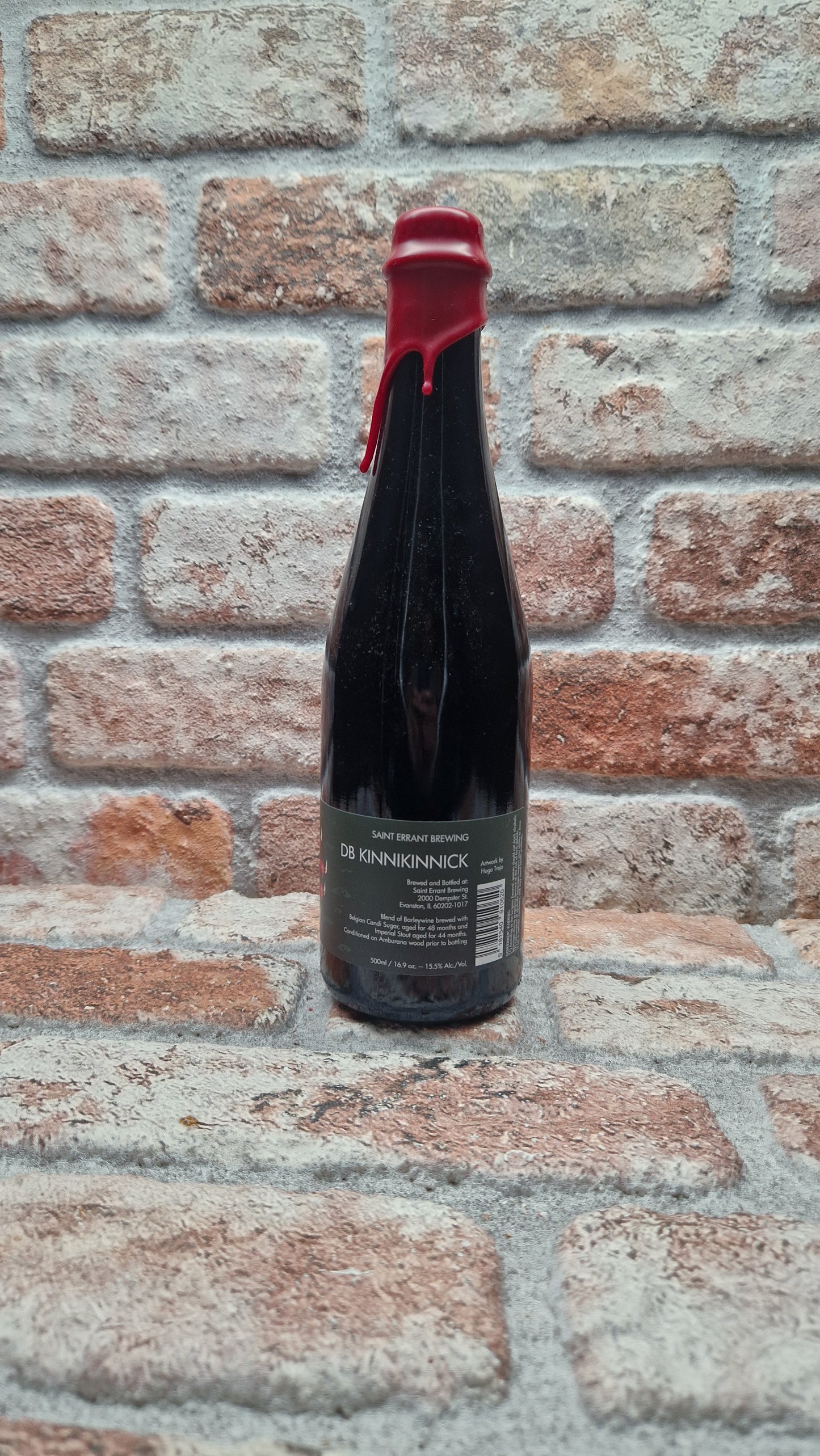 Saint Errant Brewing Double Barrel Kinnikinnick Ale - 50 CL