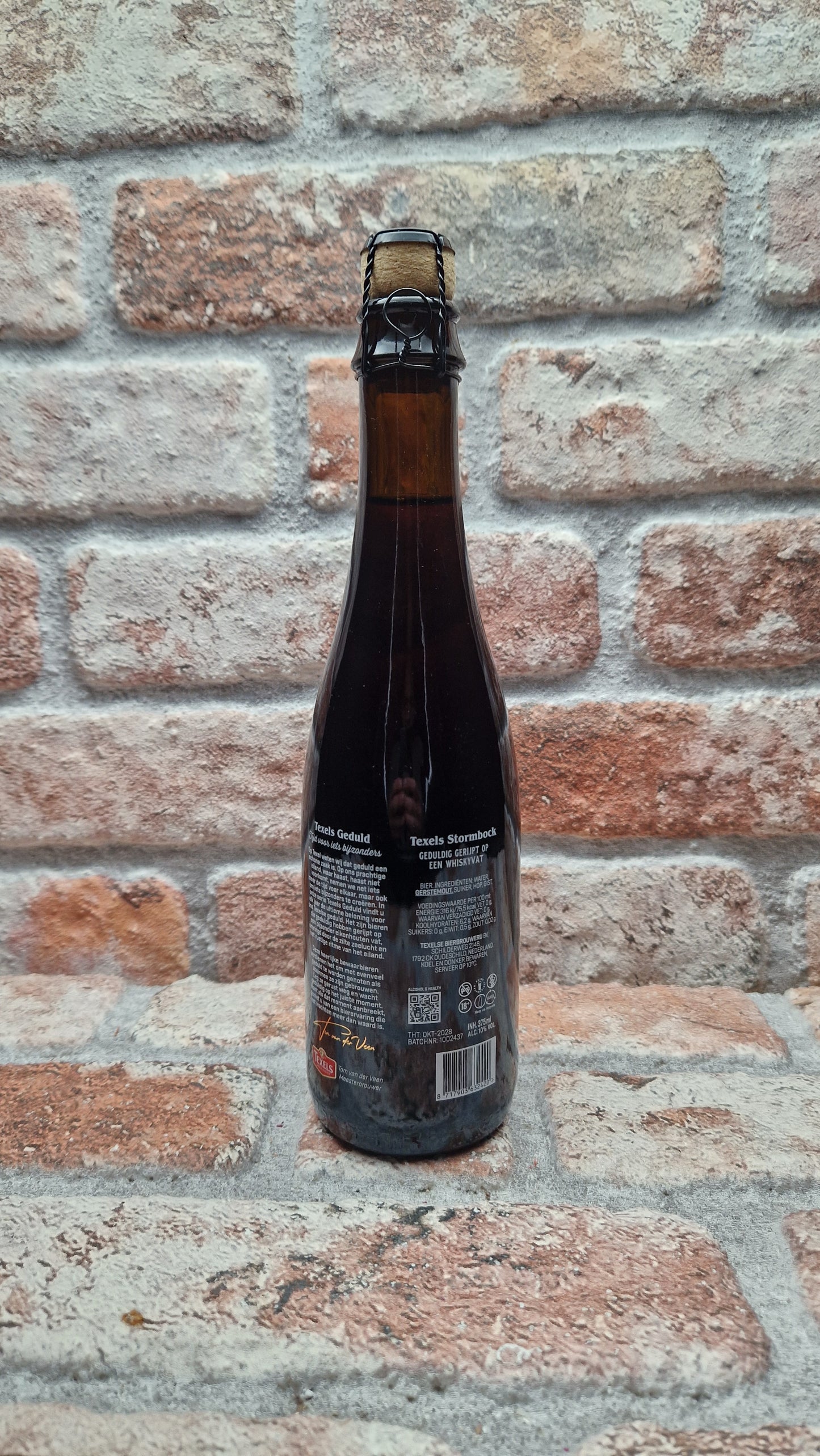 Texelse Brouwerij Texels Geduld - Strombock Whisky - Editie 2025 Barleywine - 37.5 CL