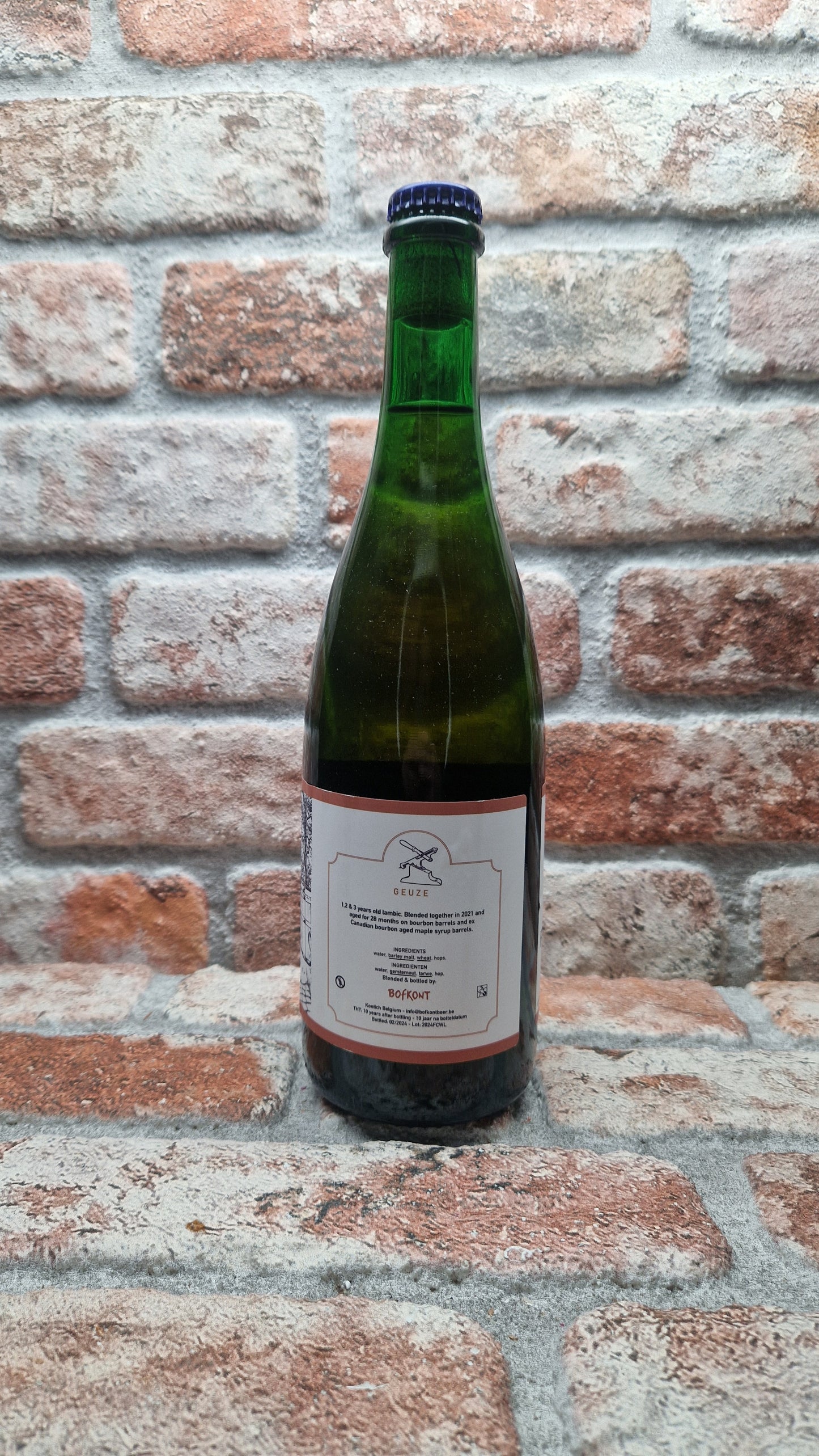 Bofkont From Canada With Love 2021 Lambic/Gueuze - 75 CL