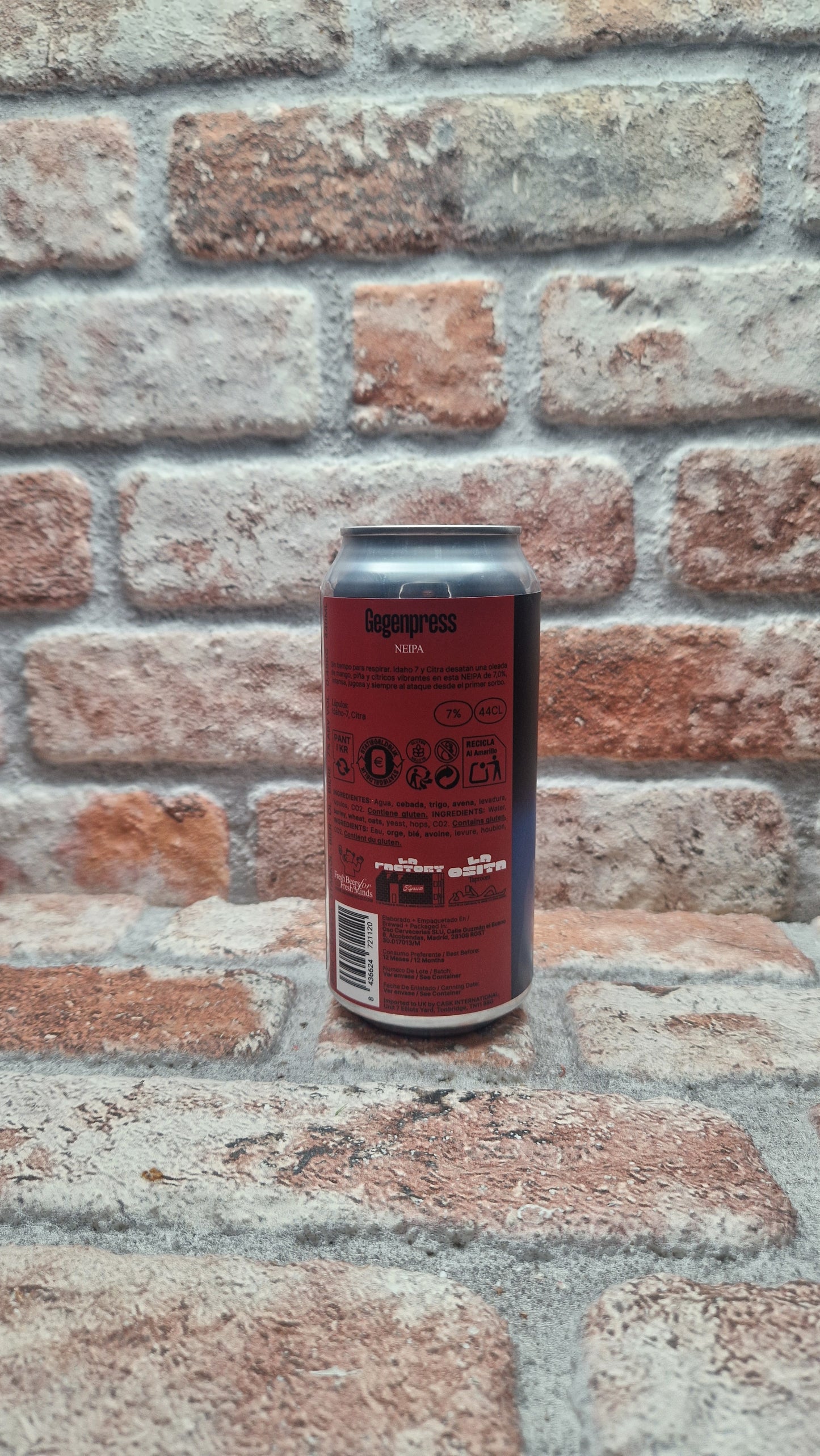 Oso Brew Co Gegenpress IPA - 44 CL