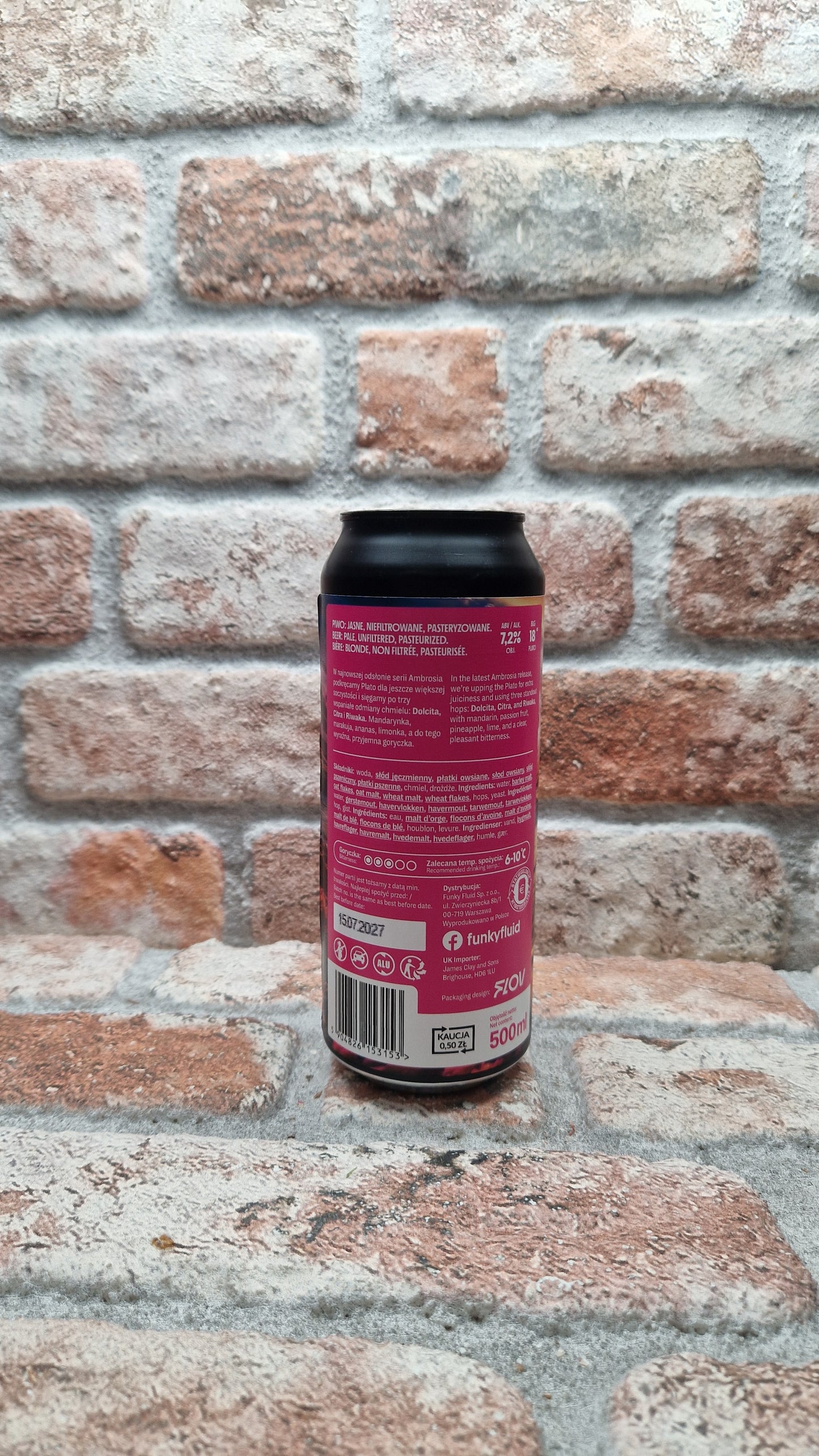 Funky Fluid Ambrosia 10.0 IPA - 50 CL
