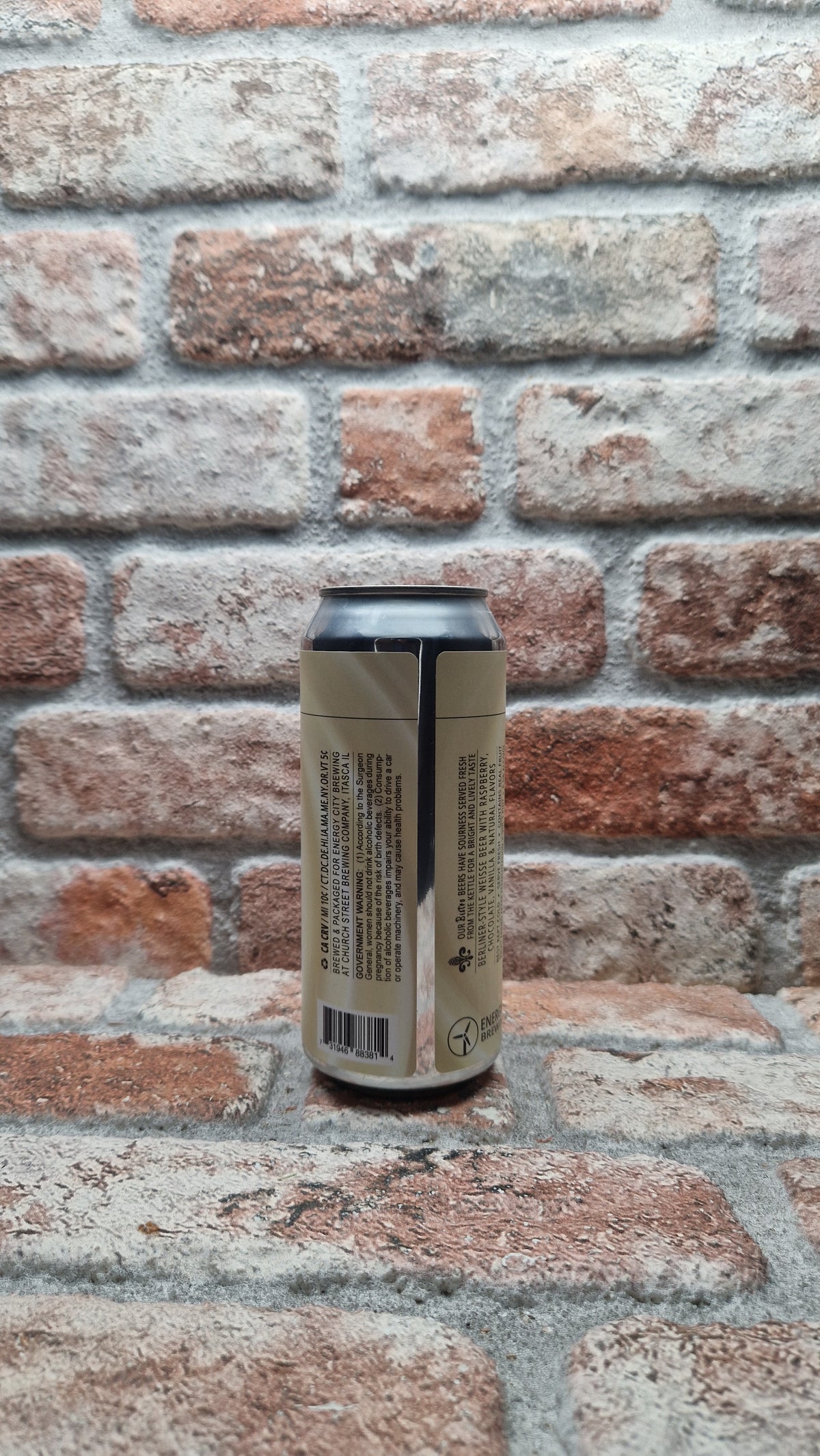 Energy City Brewing Bistro Raspberry Velvet Sour - 47.3 CL (1 pint)