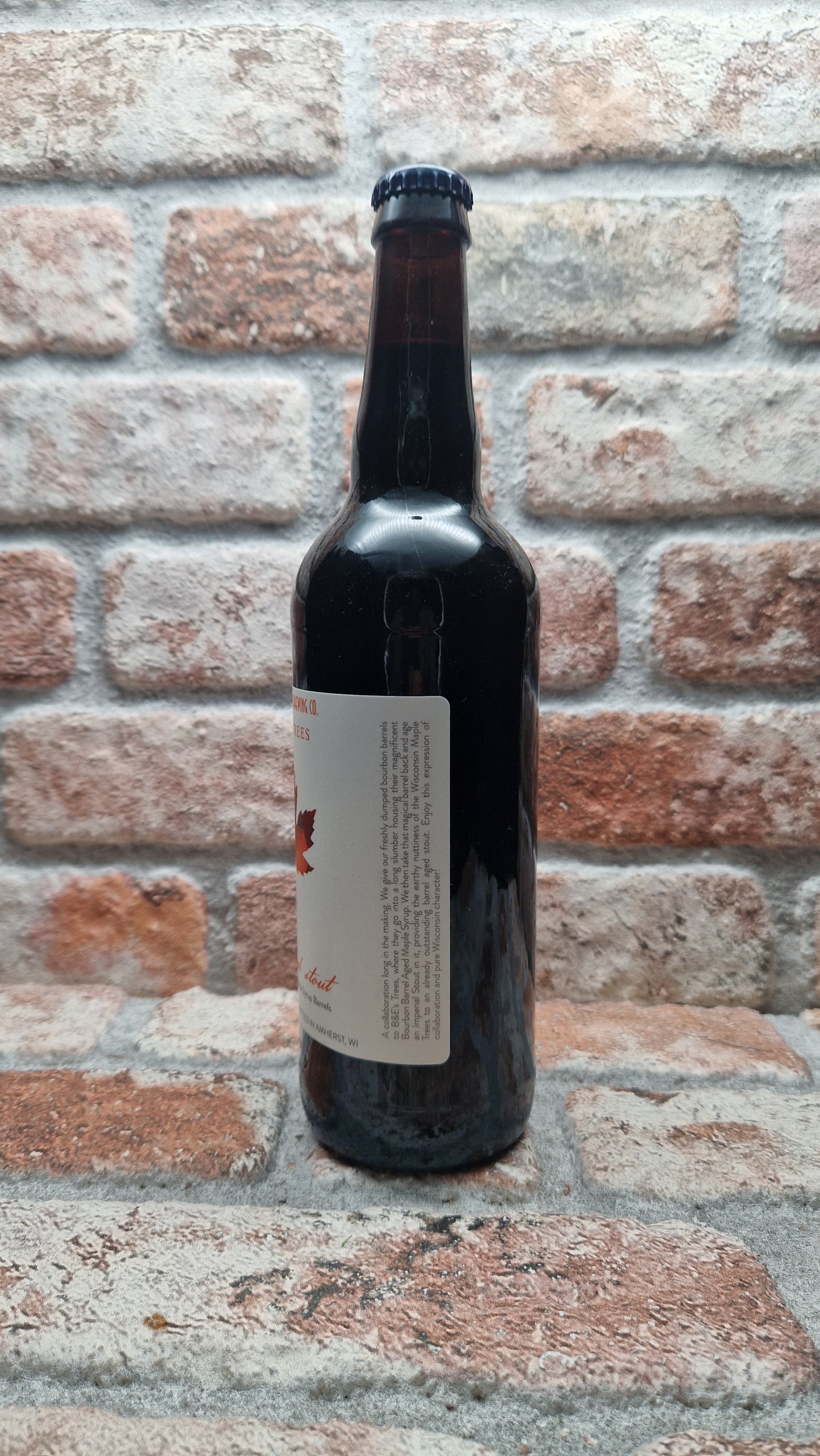Central Waters Brewing Company Maple Barrel Stout - 75 CL