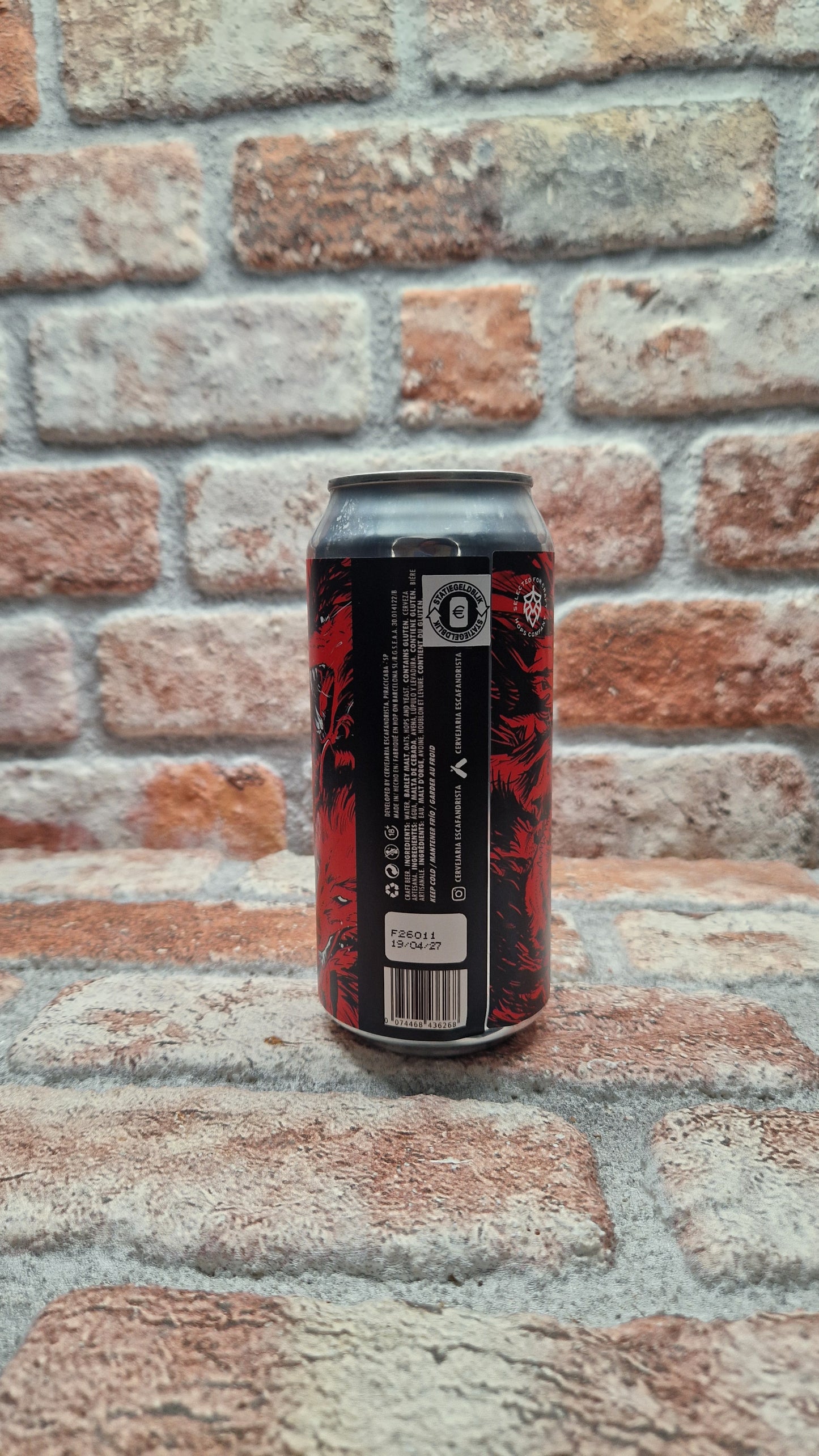 Cervejaria Escafandrista All Them Hungry Wolves IPA - 44 CL