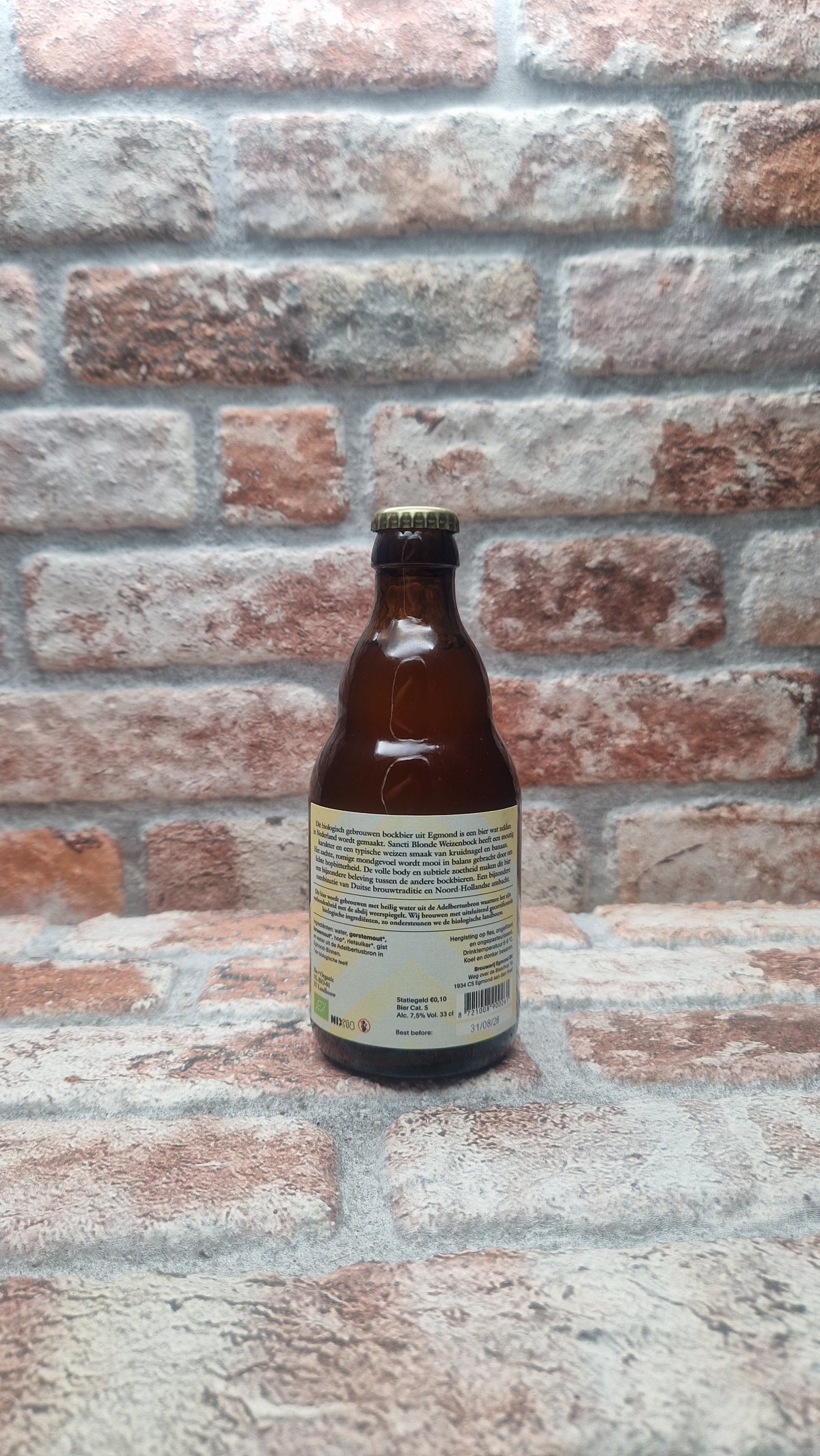 Brouwerij Sancti Adalberti Sancti Blonde Weizenbock - 33 CL