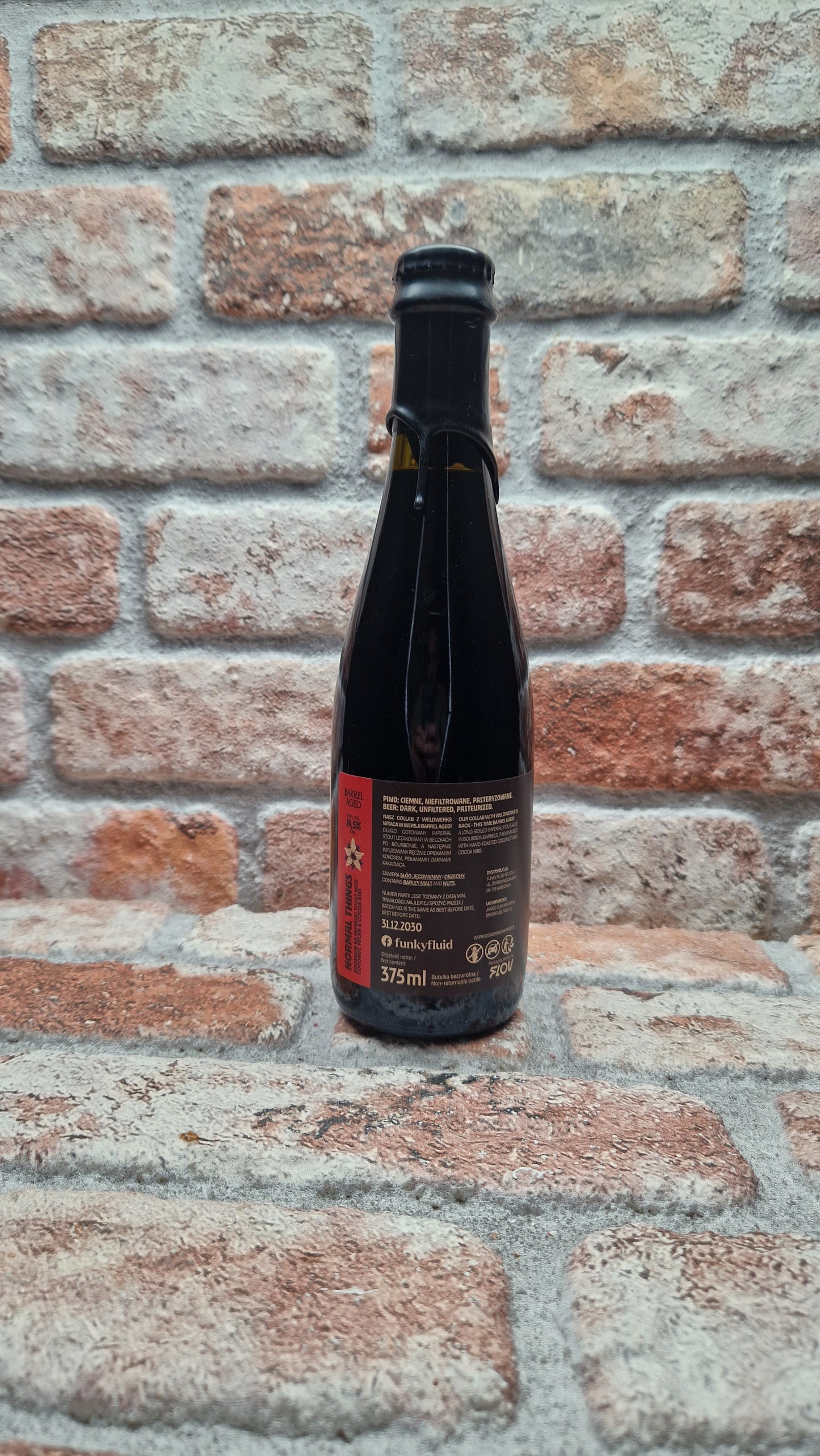 Funky Fluid Barrel Aged Normal Things Stout - 37.5 CL