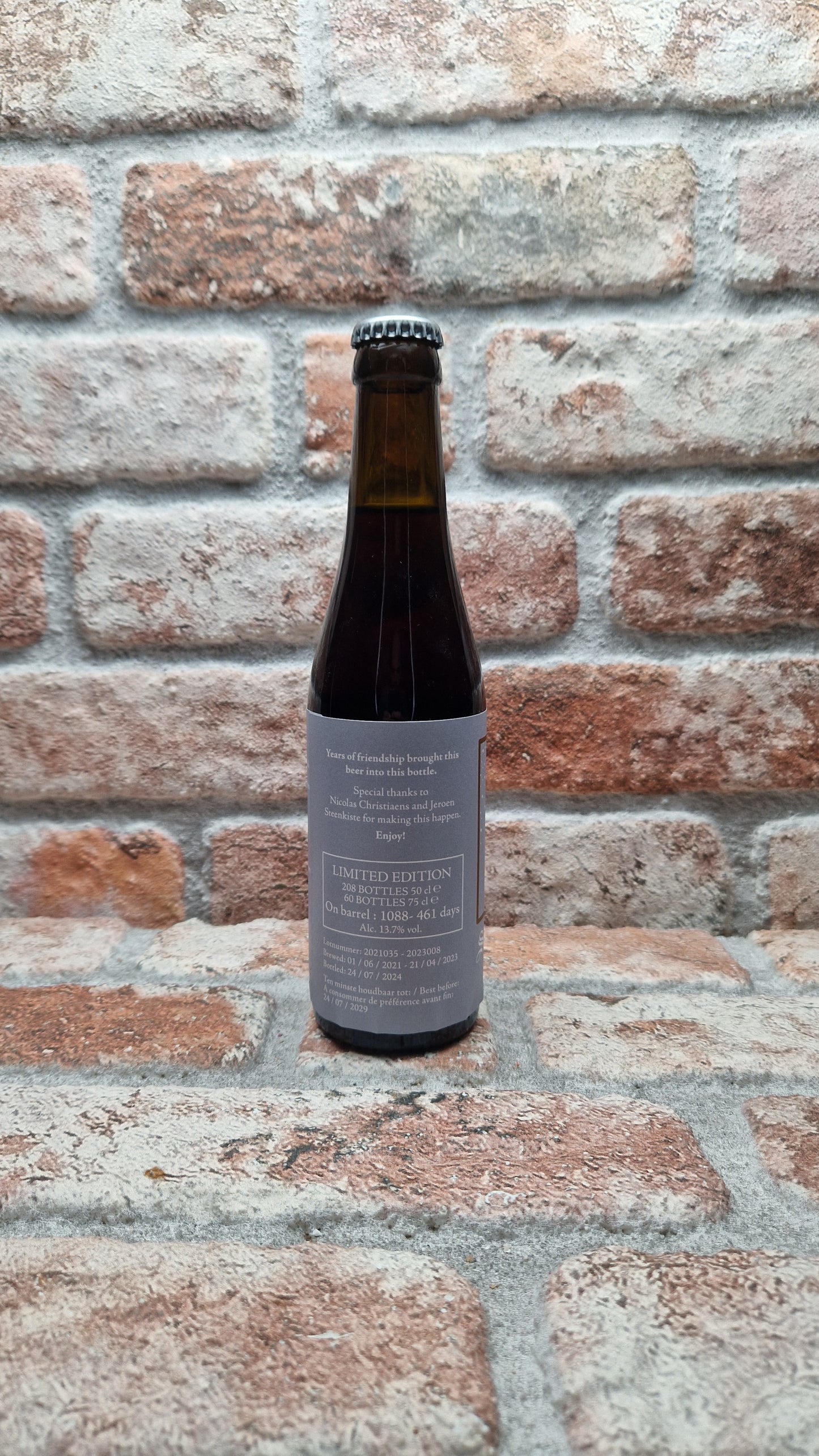 Holy Beer House Special Blend Woesten PX Sherry Bimbam Jenever BA Ale - 33 CL