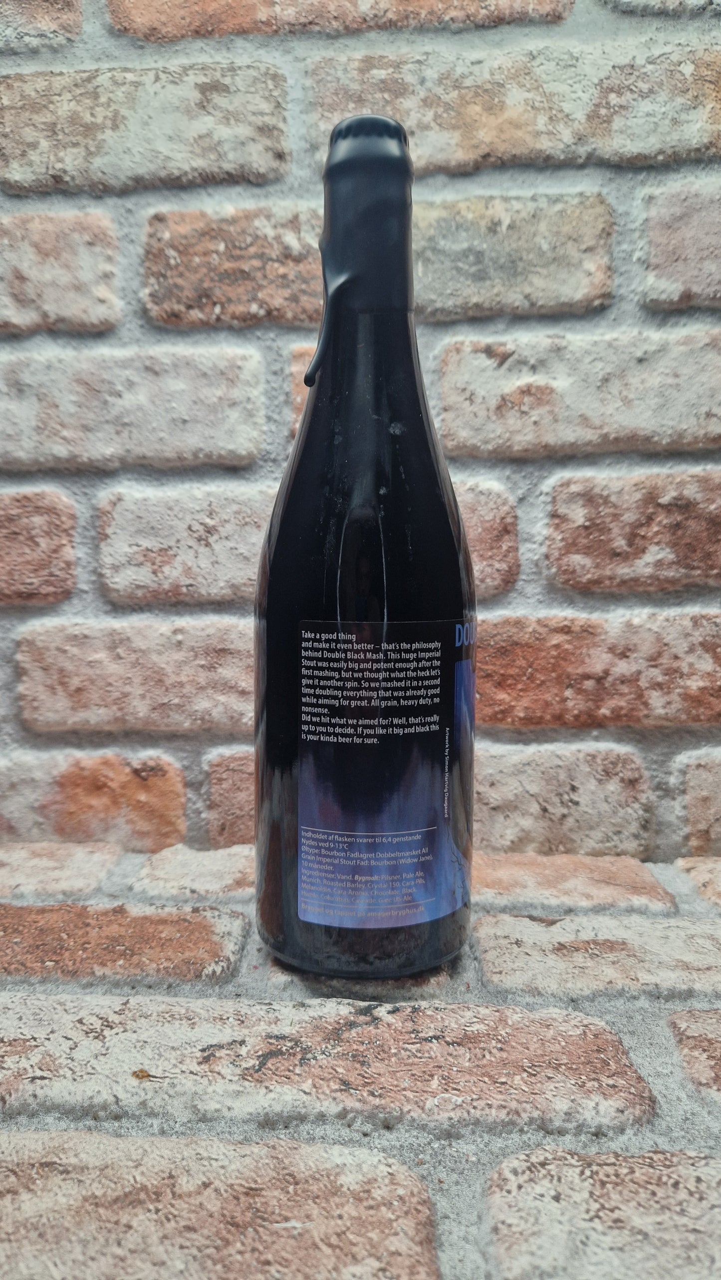 Amager Bryghus Double Black Mash (2023) Bourbon BA Version Stout - 44 CL