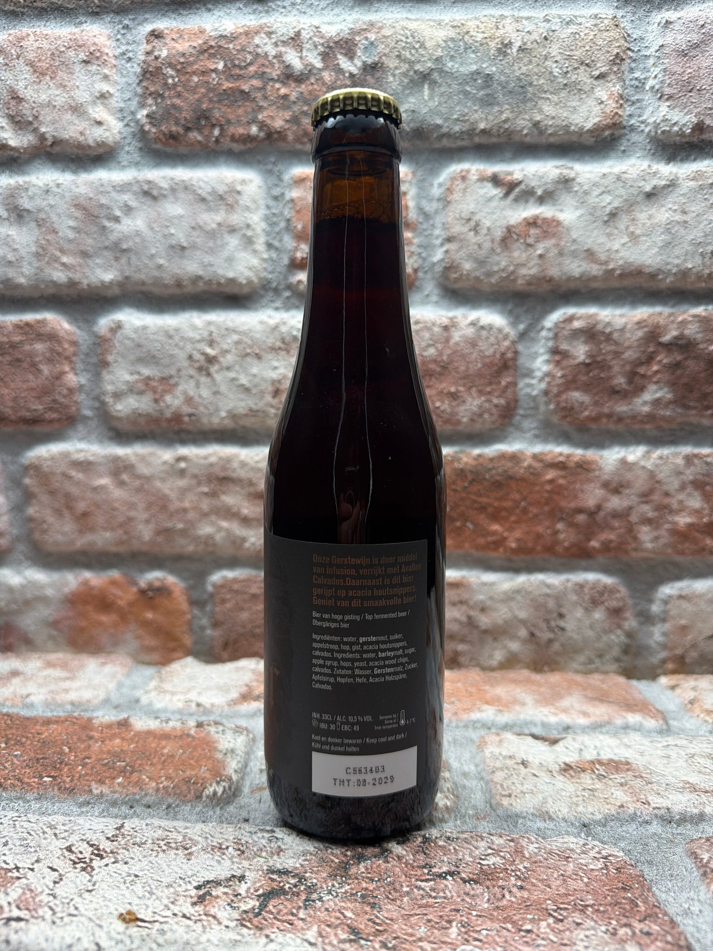 Brouwerij De Klep De Klep Draakstaeker Limited Edition Calvados/Acacia Wood Infused Barleywine - 33 CL