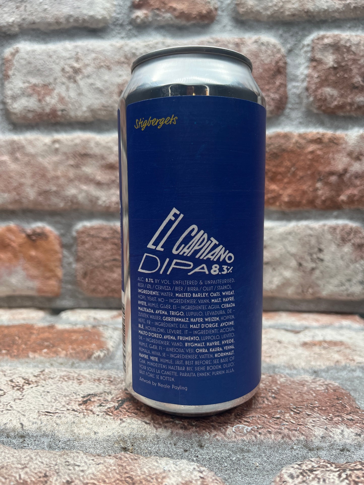 Stigbergets El Capitano DIPA - 44 CL