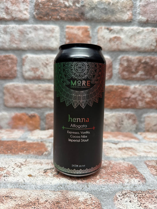 More Brewing Company Henna: Affogato Stout - 47.3 CL (1 pint)