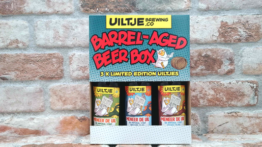 Uiltje Brewing Company Barrel Aged Beer Box - 3x limited edition Stout - 3x 33cl