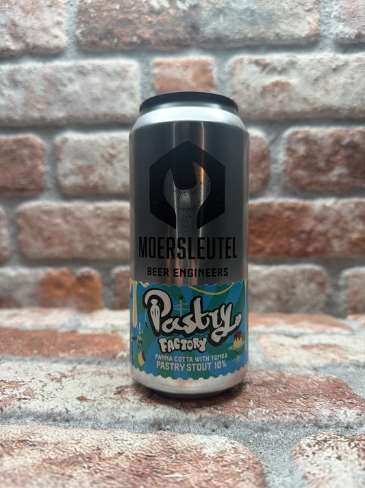 Moersleutel Pastry Factory: Panna Cotta With Tonka Pastry Stout - 44 CL