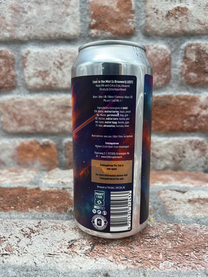 Folkingebrew Lost In The Mist Collab Brouwerij Lost NEIPA - 44 CL