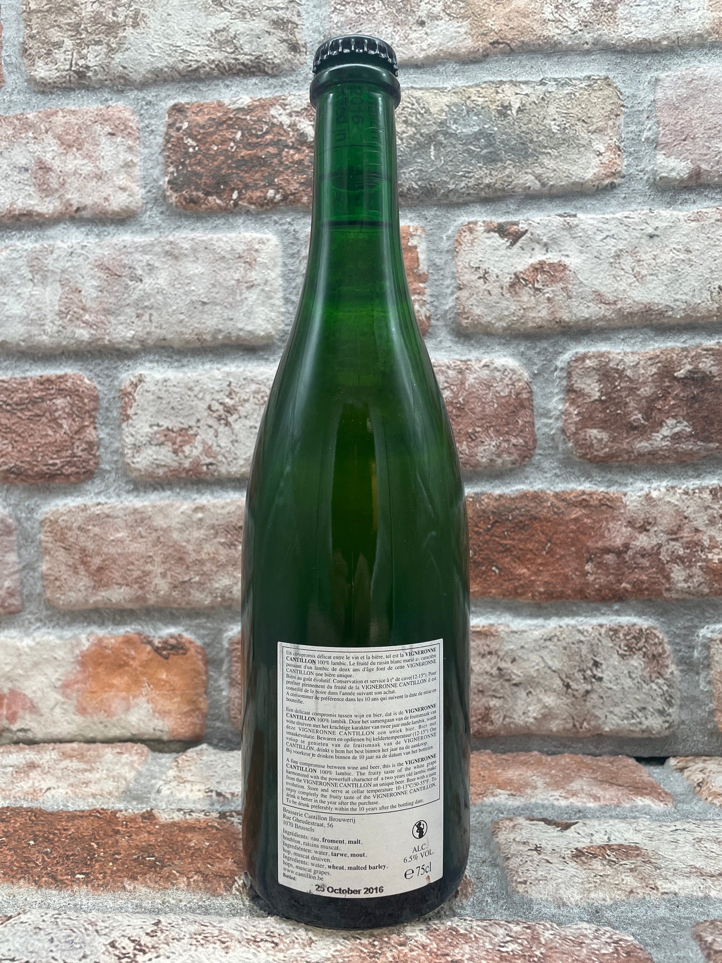 Cantillon Vigneronne 2016 Lambic/Geuze - 75 CL