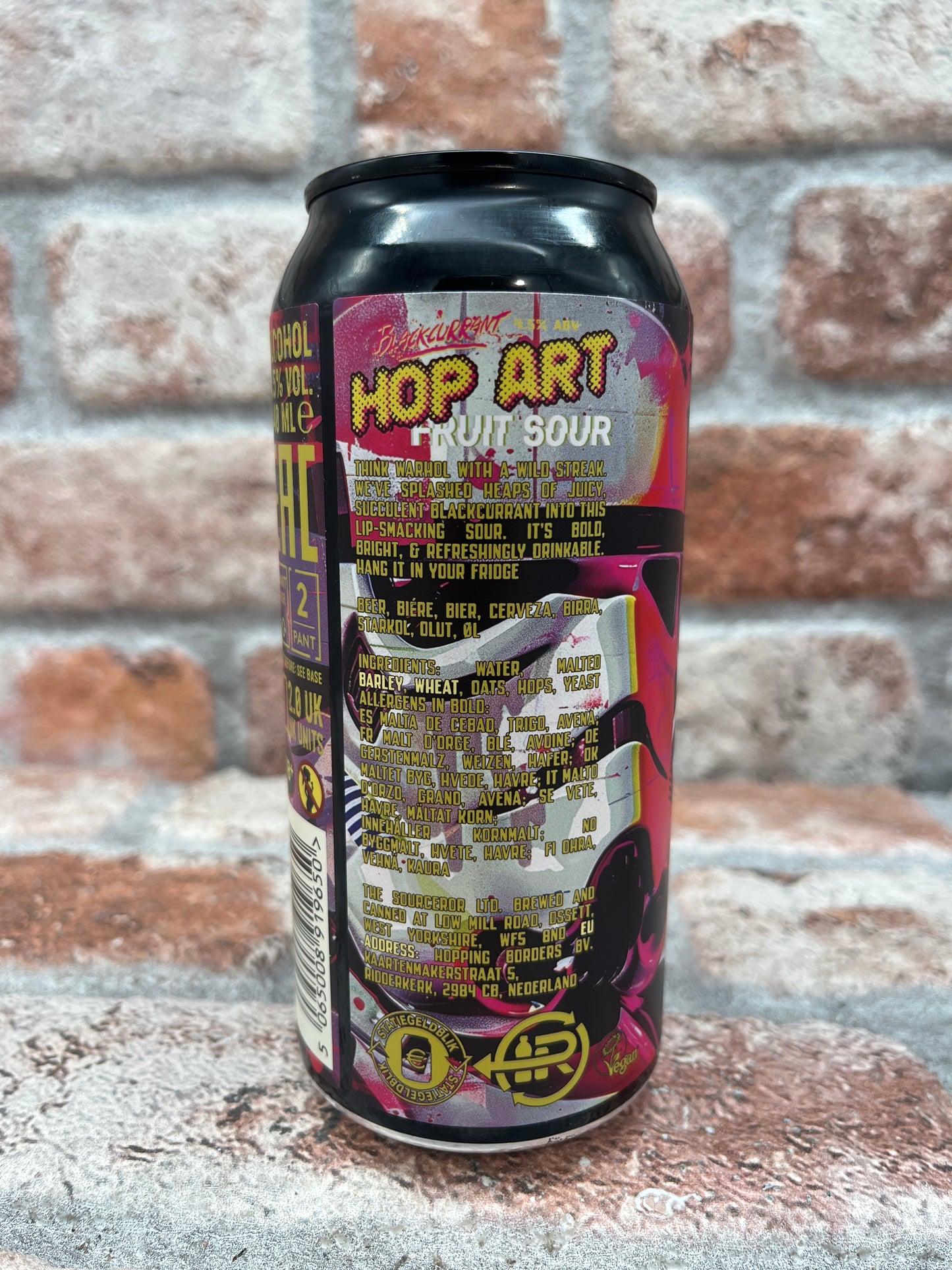 Stormtrooper Hop Art - Blackcurrant Fruit Sour - 44 CL