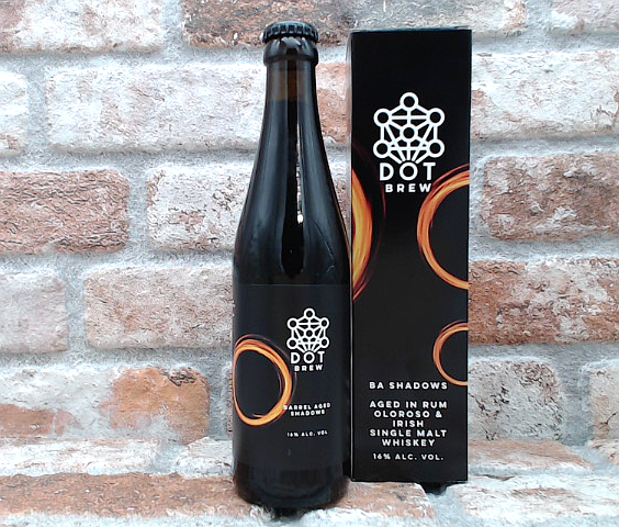 Dot Brew Barrel Aged Shadows Aged in Rum Oloroso &amp; Irish Malt 2024 Barleywine - 33 CL