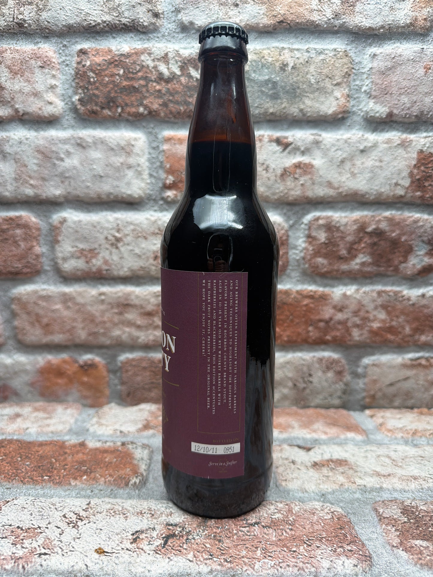 Goose Island Bourbon County Brand Stout Bramble Rye 2011 Barleywine - 65 CL