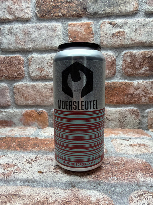 Moersleutel Barcode: Turquoise Bordeaux Stout - 44 CL