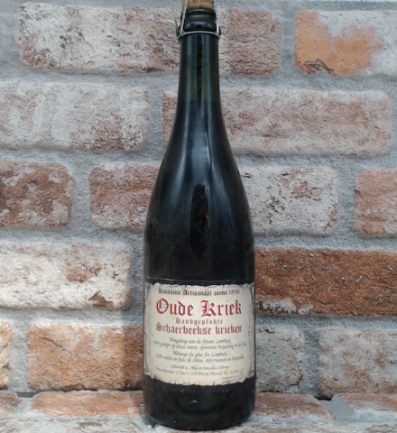 Hanssens Artisanaal Oude Kriek hand-picked Schaerbeek cherries 2015 - 75 CL