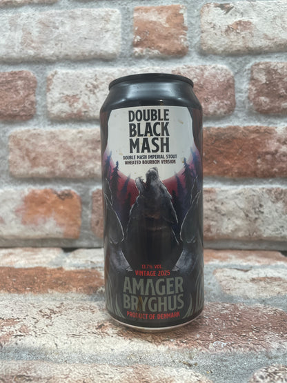 Amager Bryghus Double Black Mash Wheated Bourbon Version 2025 Stout - 44 CL