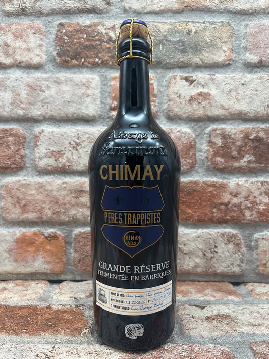 Chimay Grande Réserve Fermentee En Barriques - Chene Francais, Chene Américain, Armagnac (02/2020) Quadrupel - 75 CL