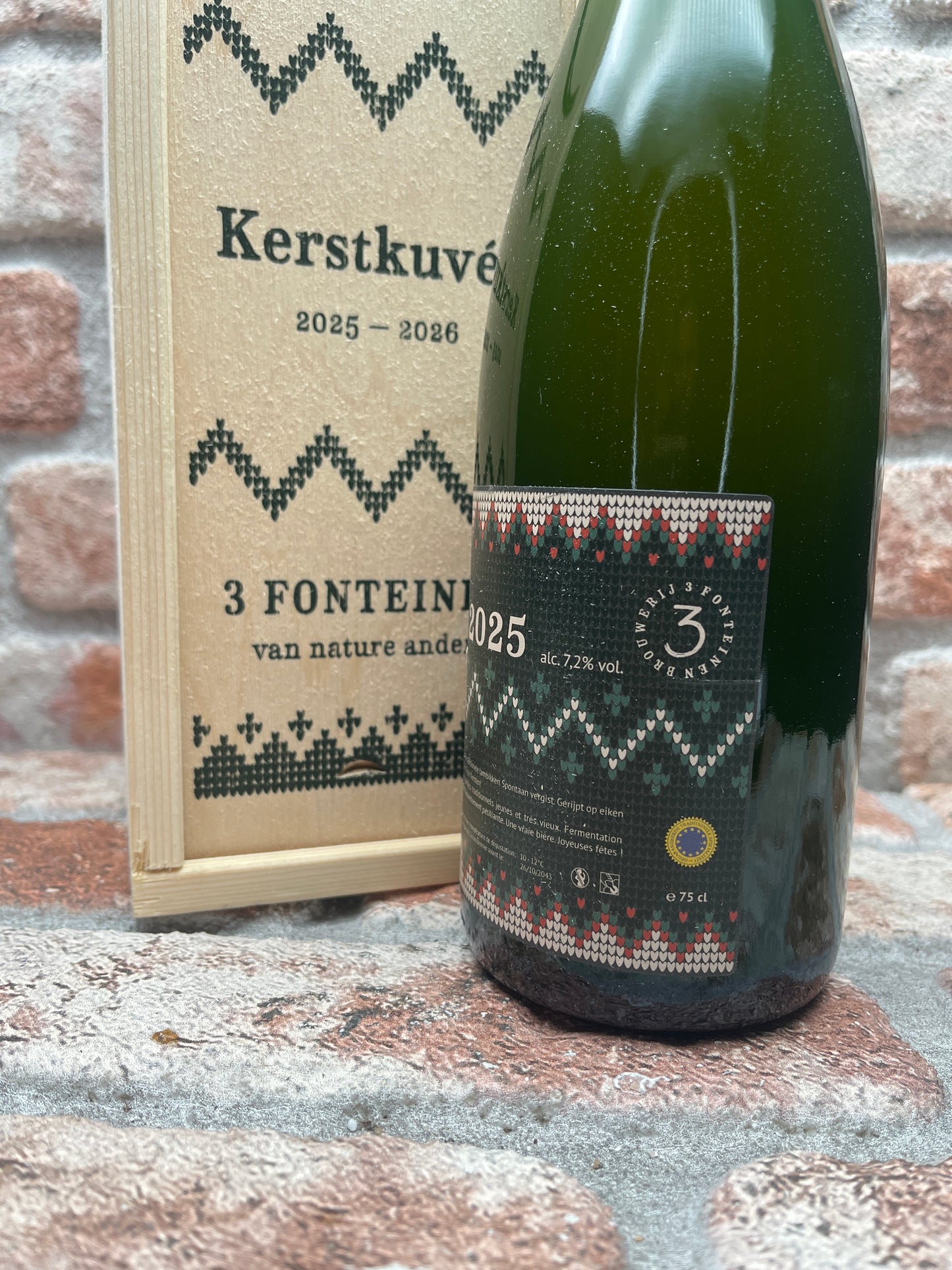 3 Fonteinen Oude Geuze Kerstkuvée 2025 Lambiek/Geuze - 75 CL