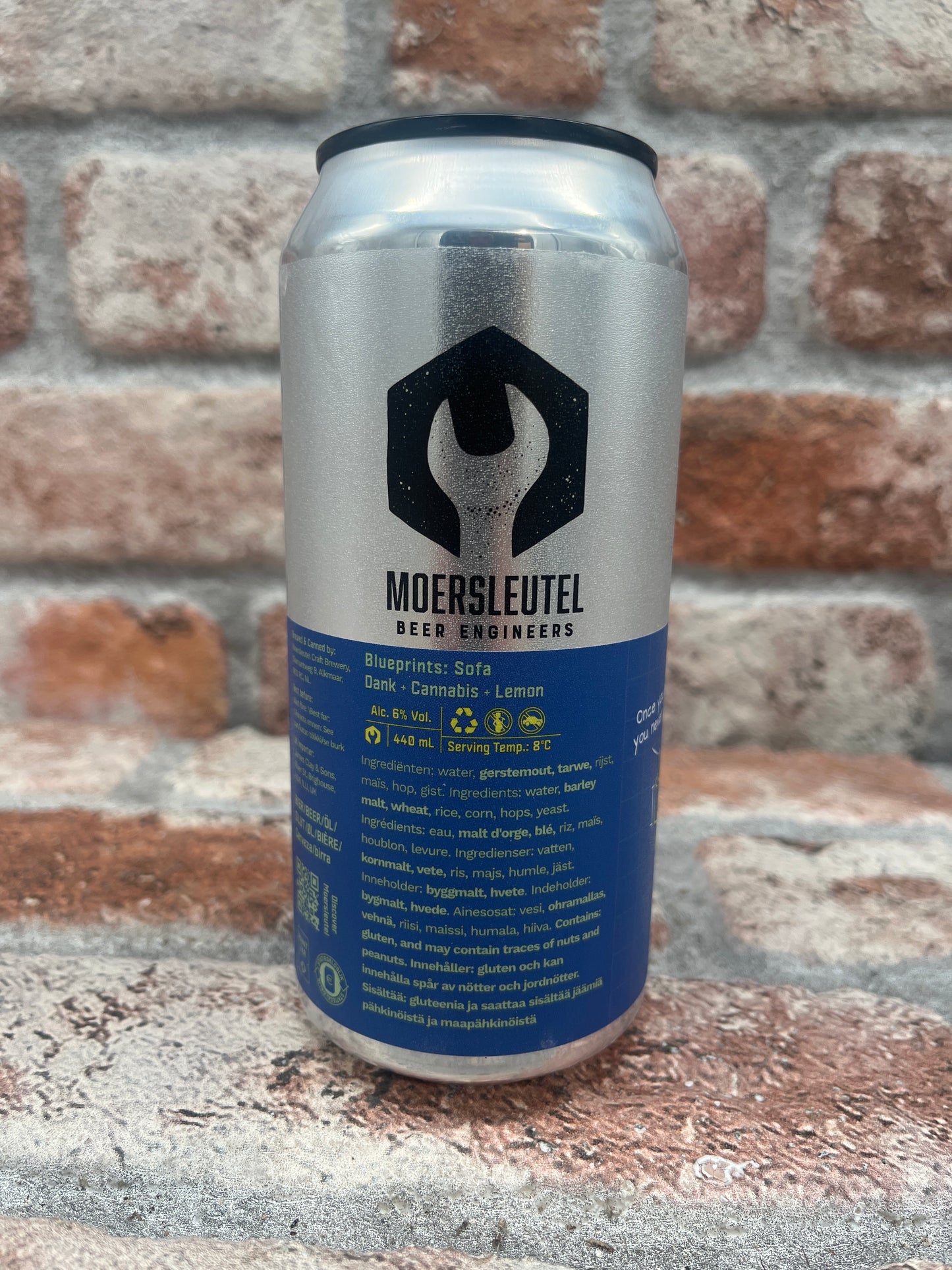 Moersleutel Blueprints: Sofa West Coast IPA - 44 CL