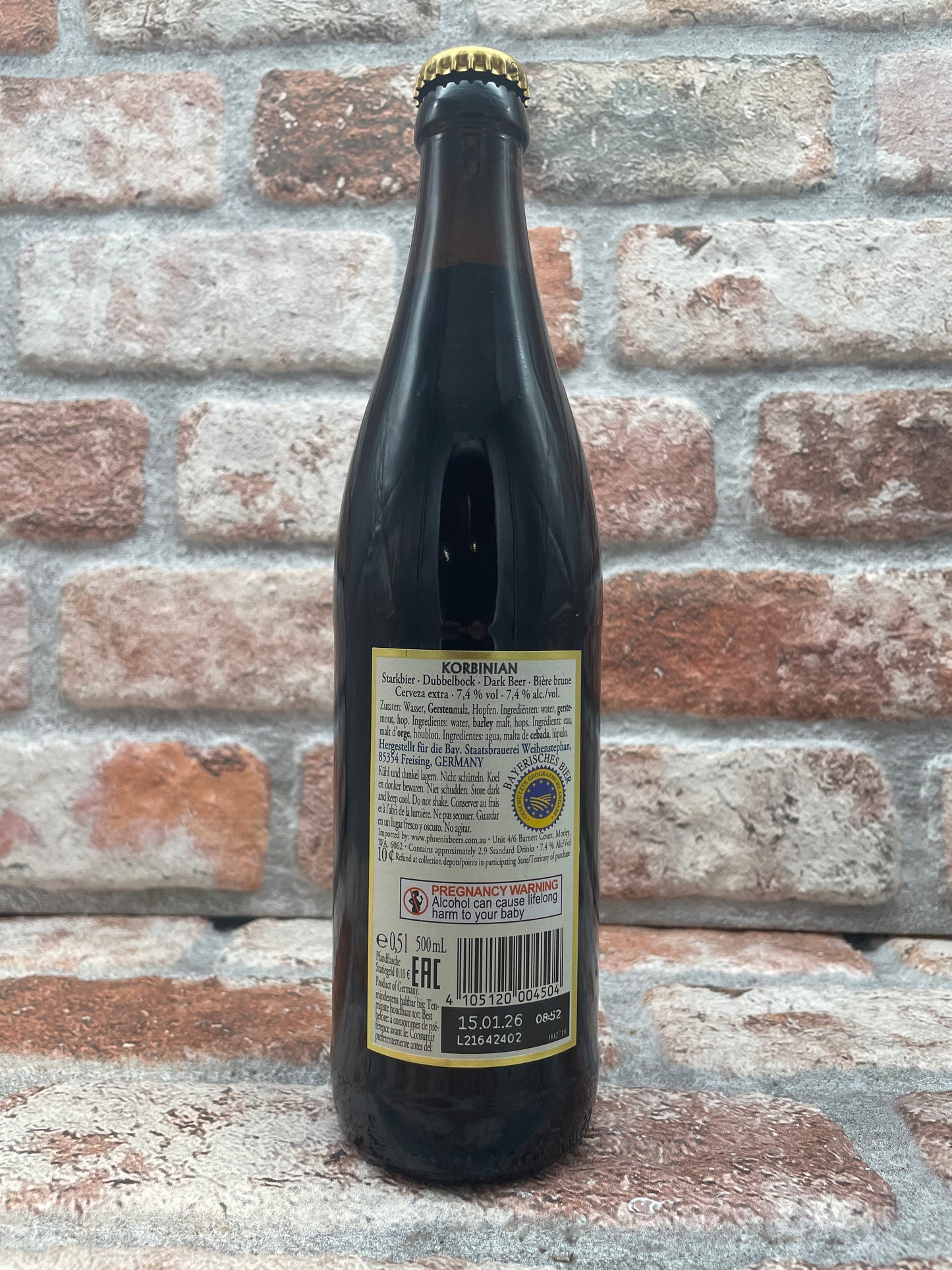 Weihenstephaner Korbinian Dubbel Bock - 50 CL