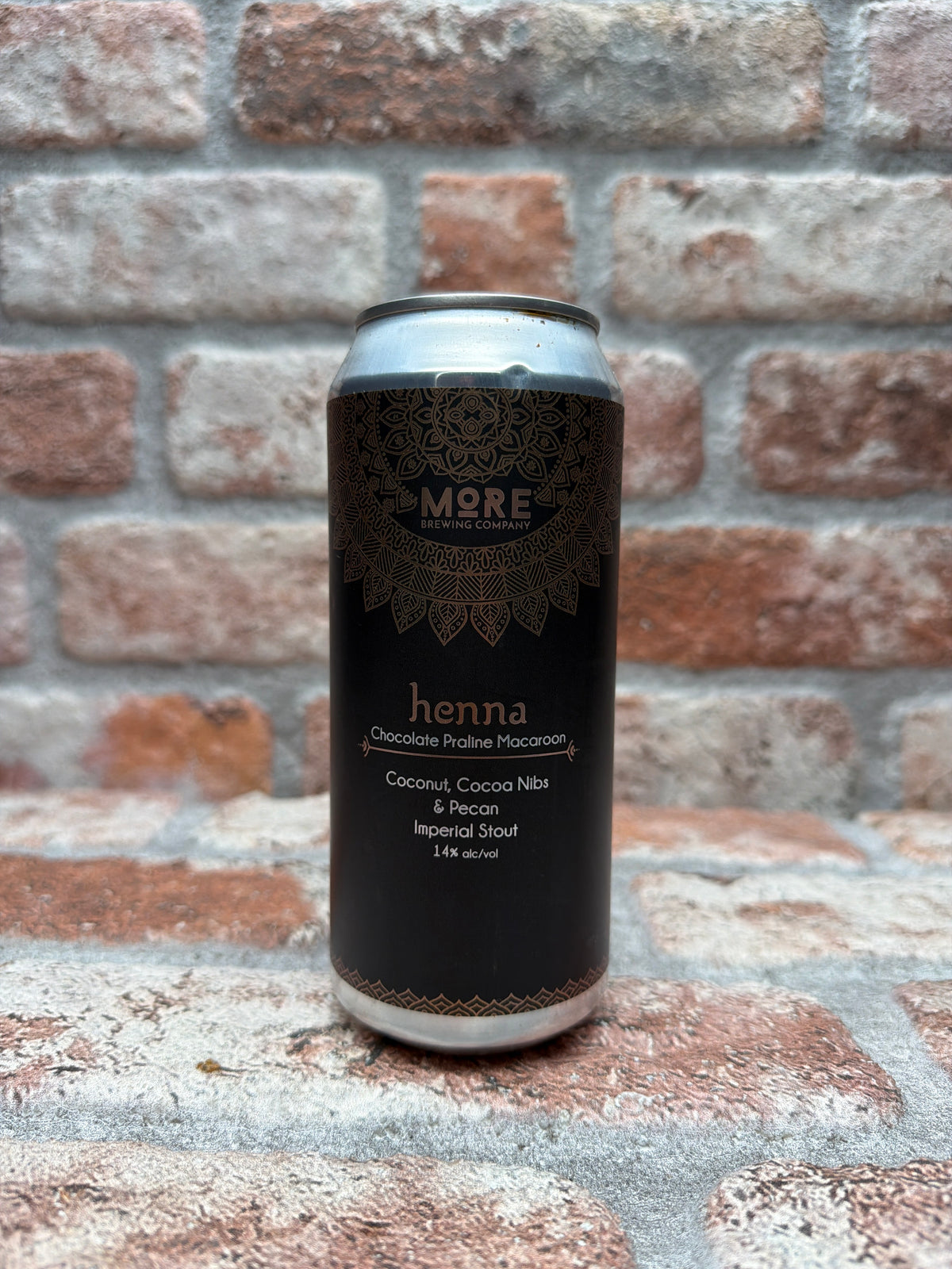 More Brewing Company Henna: Chocolate Praline Macaroon Stout - 47.3 CL (1 pint)
