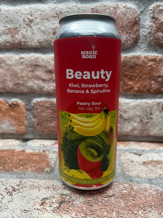 Magic Road Beauty - Kiwi, Strawberry, Banana &amp; Spirulina Sour - 50 CL