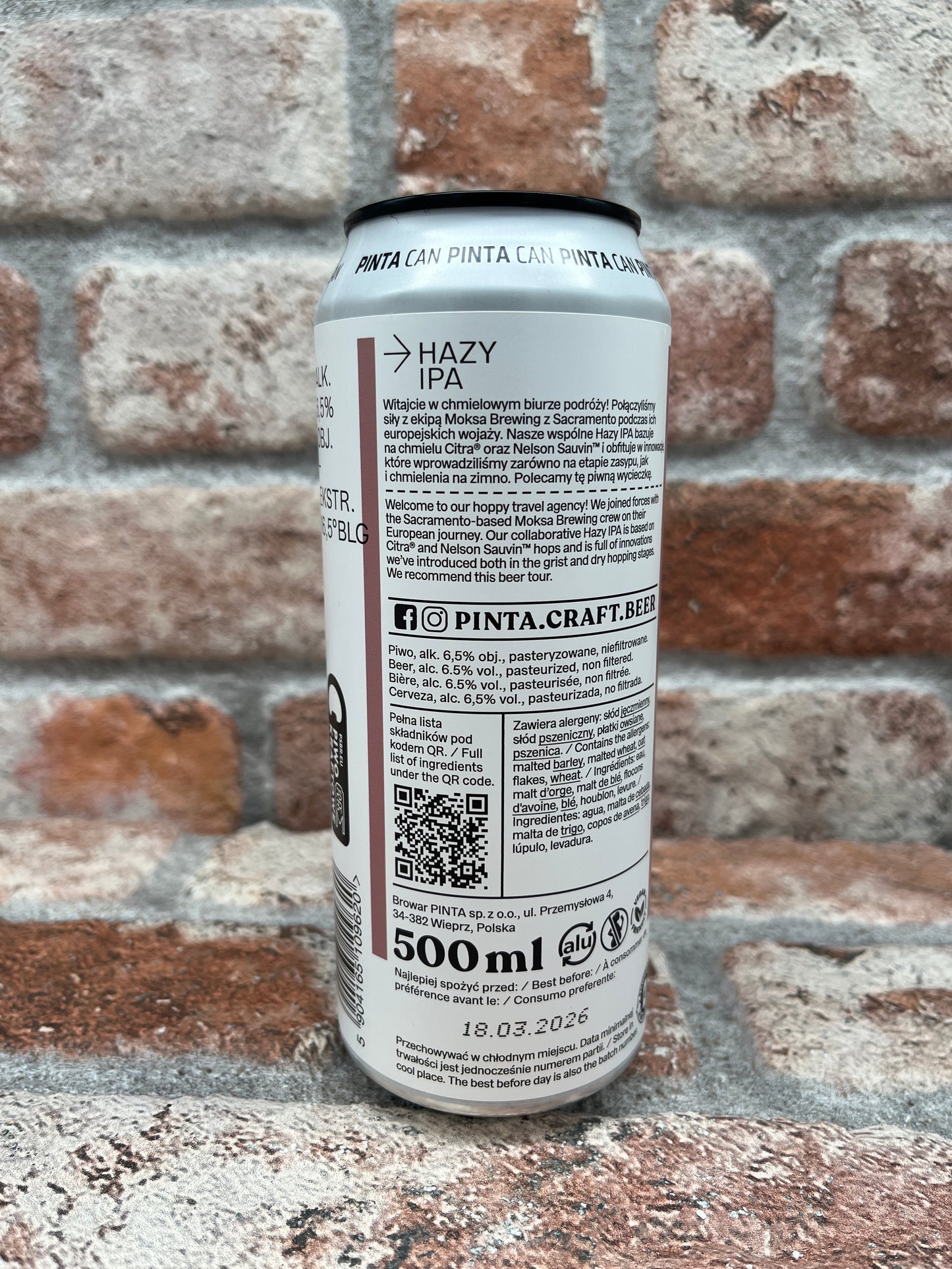 Pinta Discovery Europe: Sacramento NEIPA - 50 CL